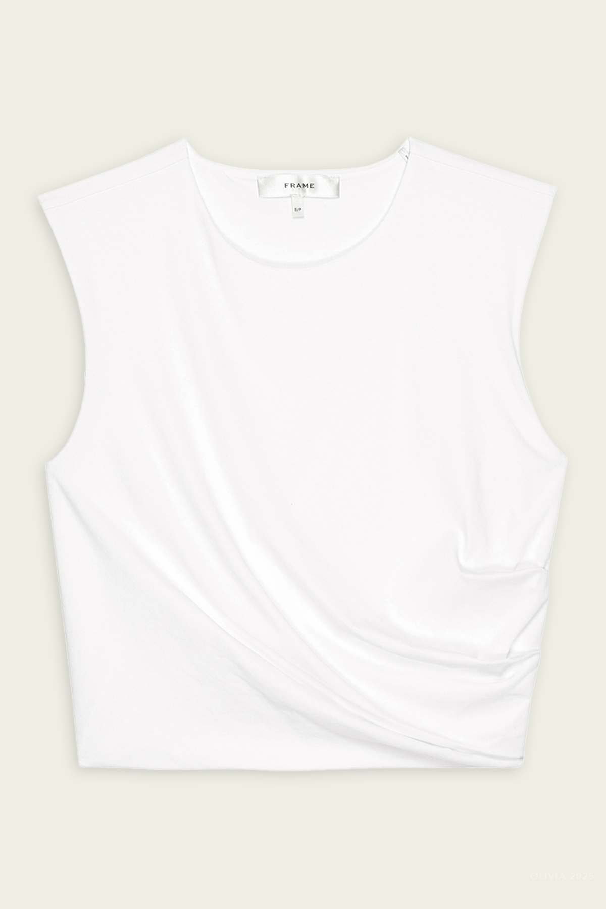 The Twist Tank in White