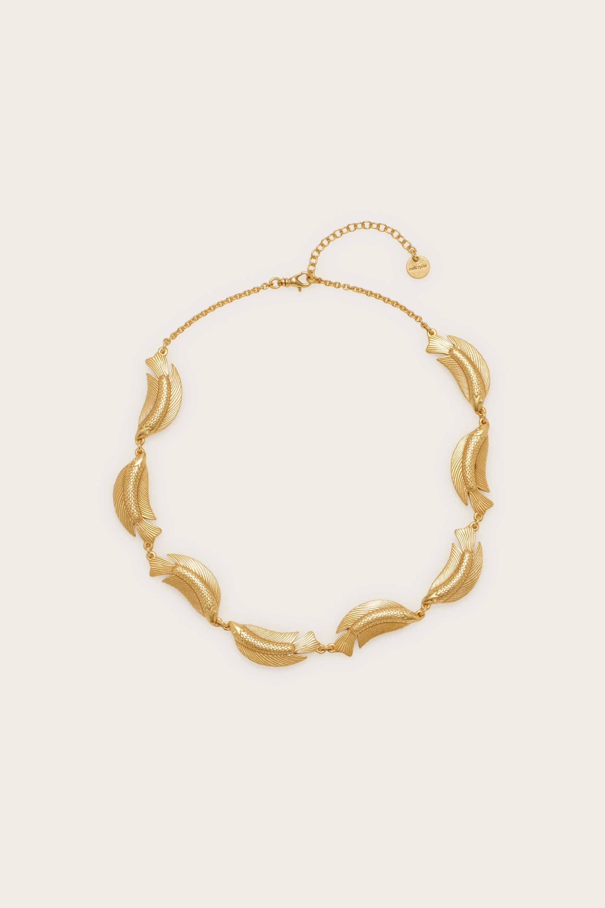 Neemo Necklace in Antique Brass