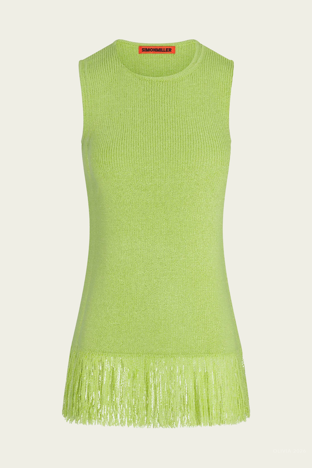 Liset Knit Top in Lime