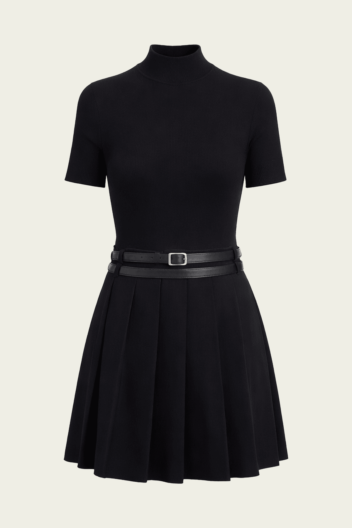 Abbie Mini Dress in Black - shop - olivia.com