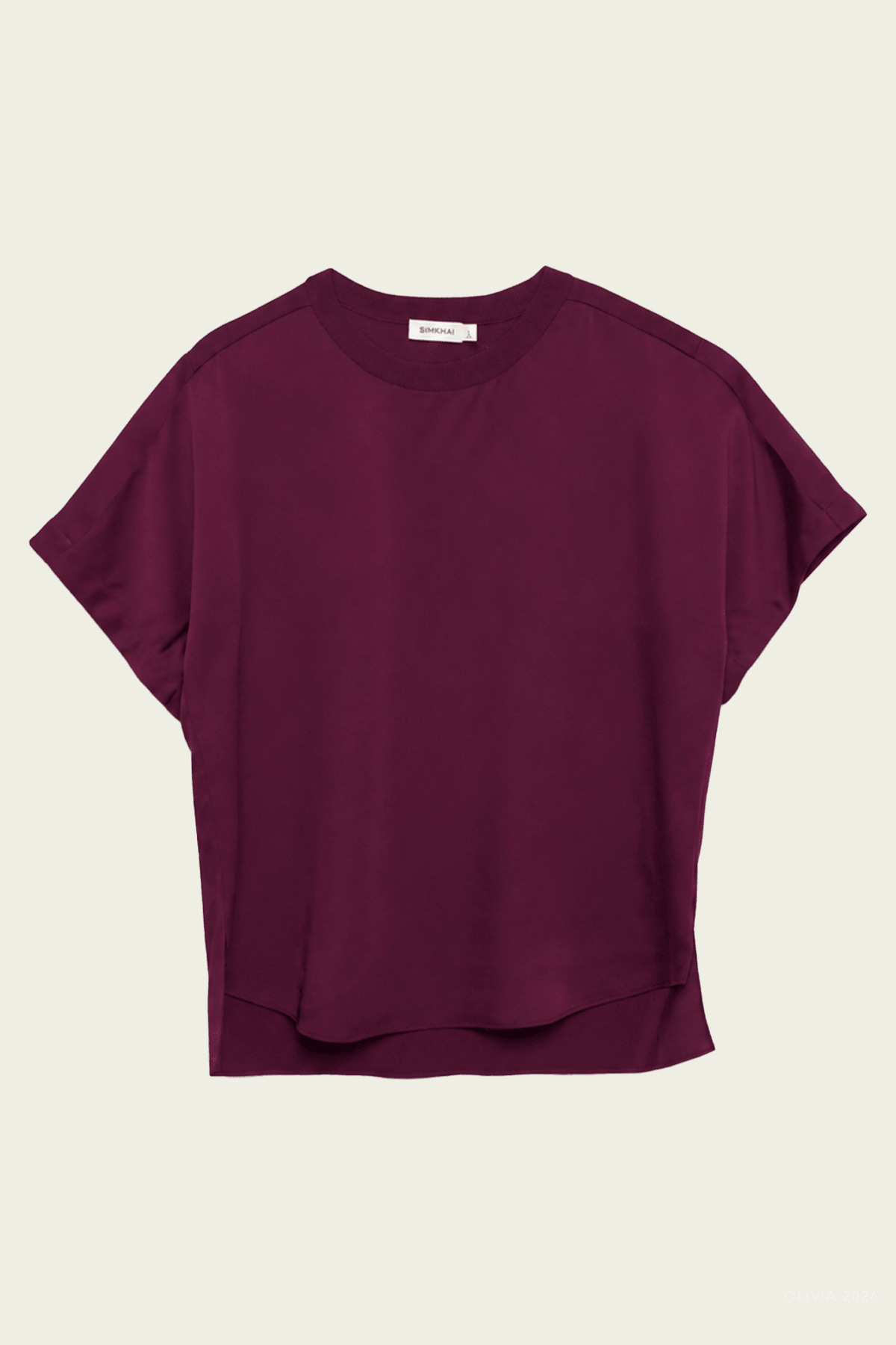 Addy T-Shirt in Fig - shop-olivia.com