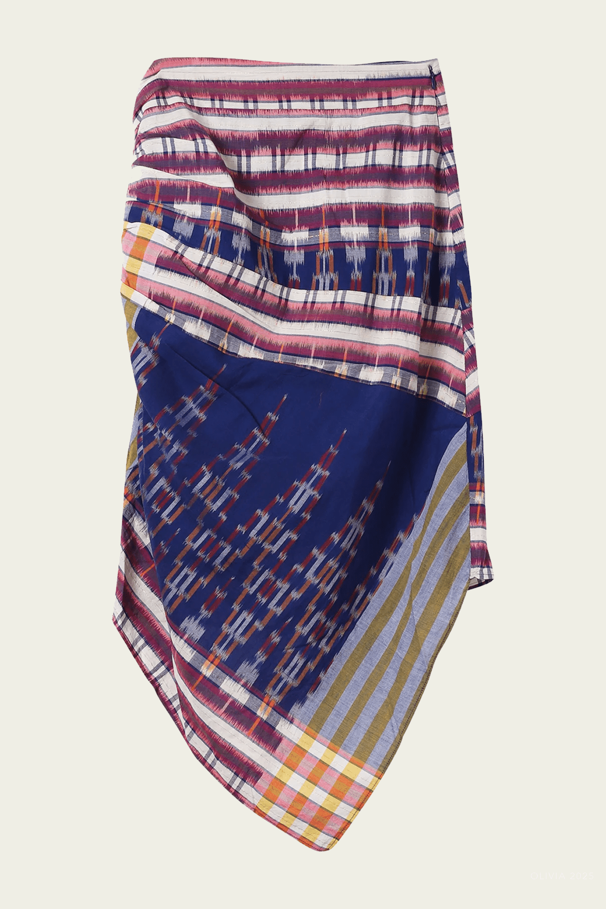 Aegis Skirt in Ikat Scarf - shop - olivia.com