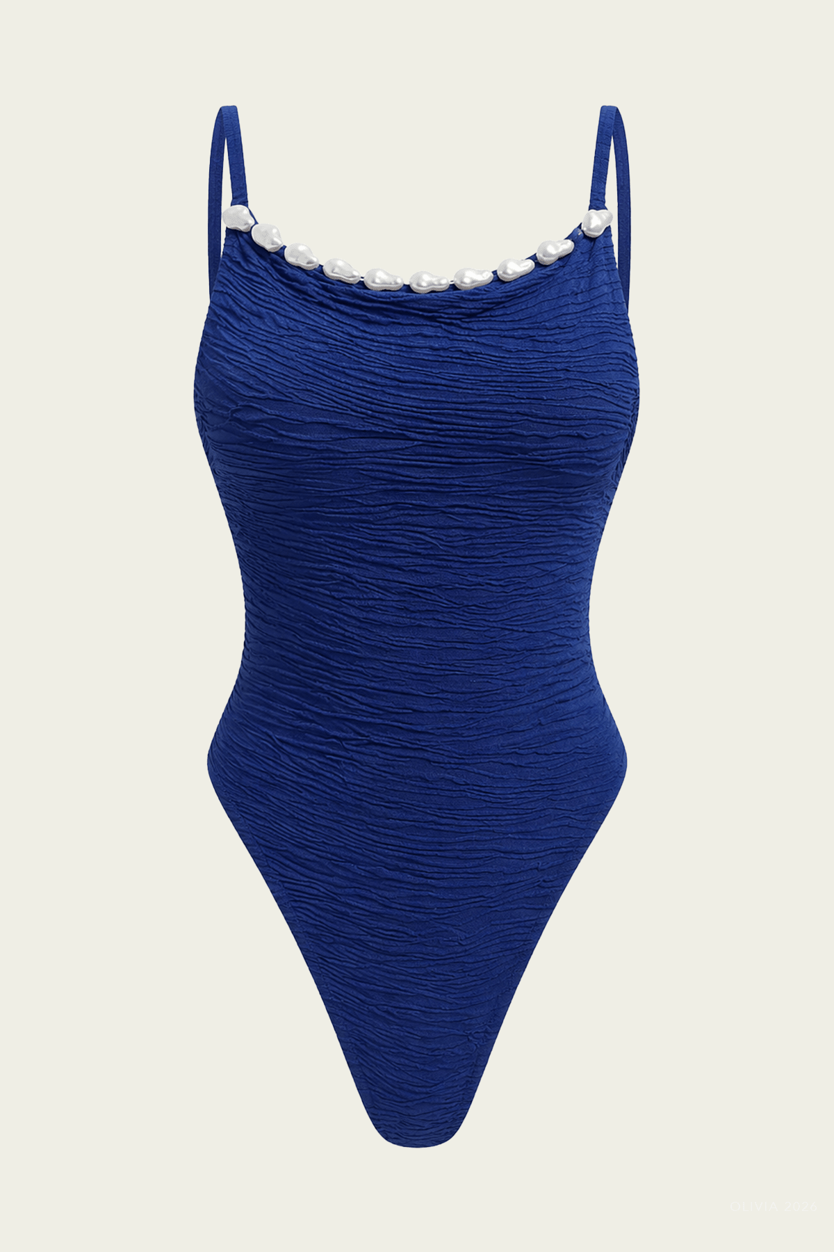Agnes One - Piece Swimsuit in Deep Cobalt - shop - olivia.com