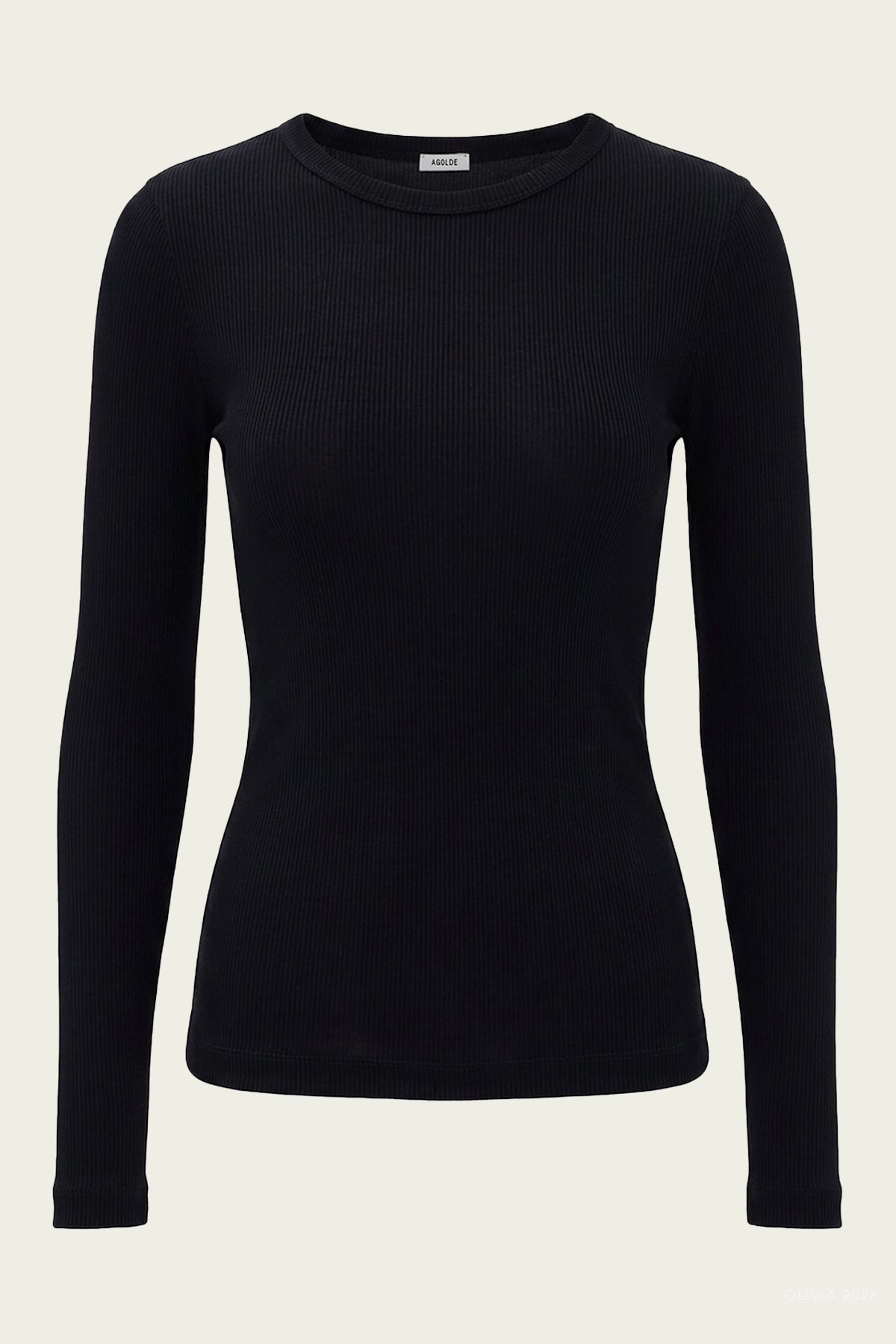 Delphi Slim Tee in Obscura