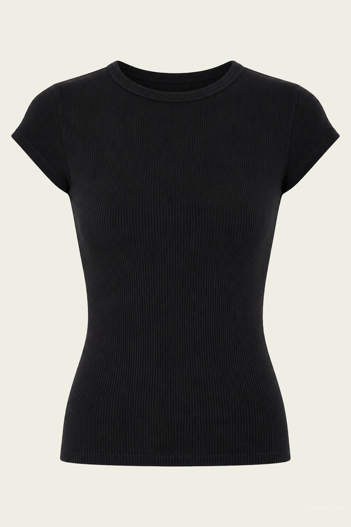 Edison Tee in Black