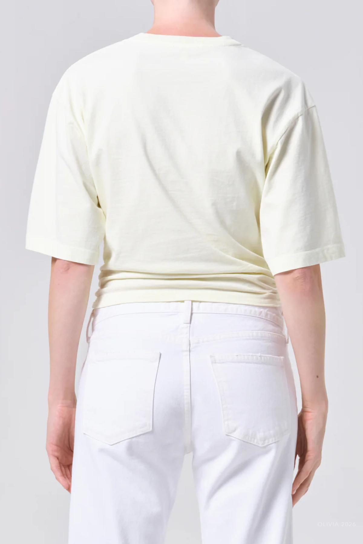 Shari Tee in Lemon Drop