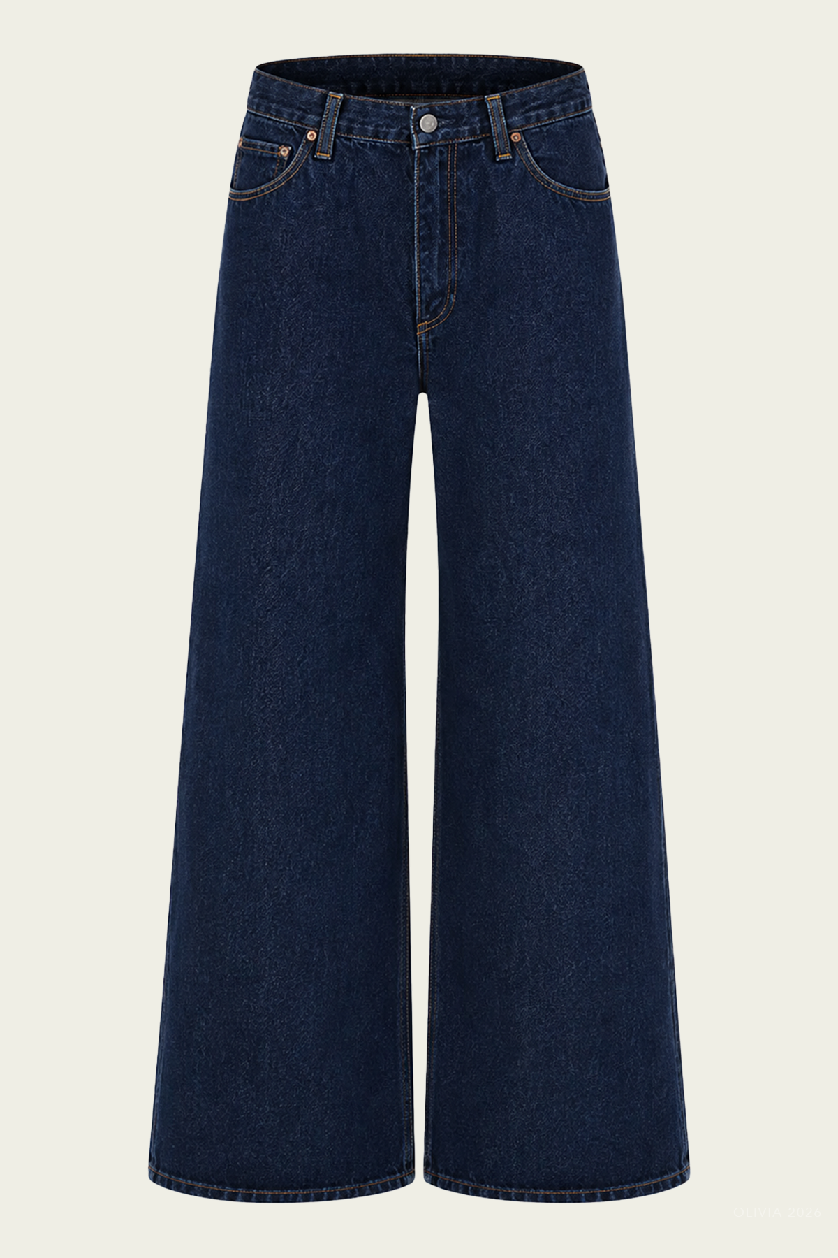 Rounded Baggy in Rinse
