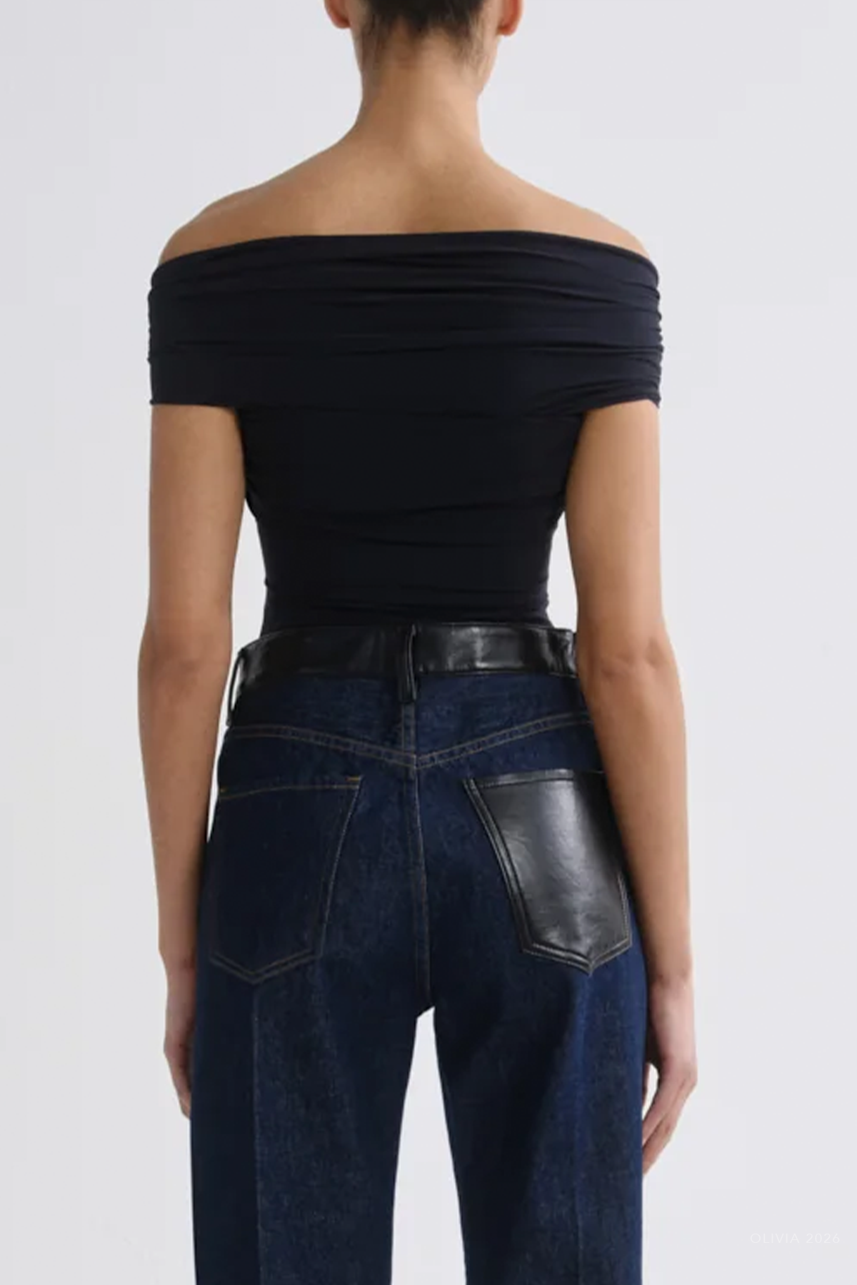 Stam Bodysuit in Navy