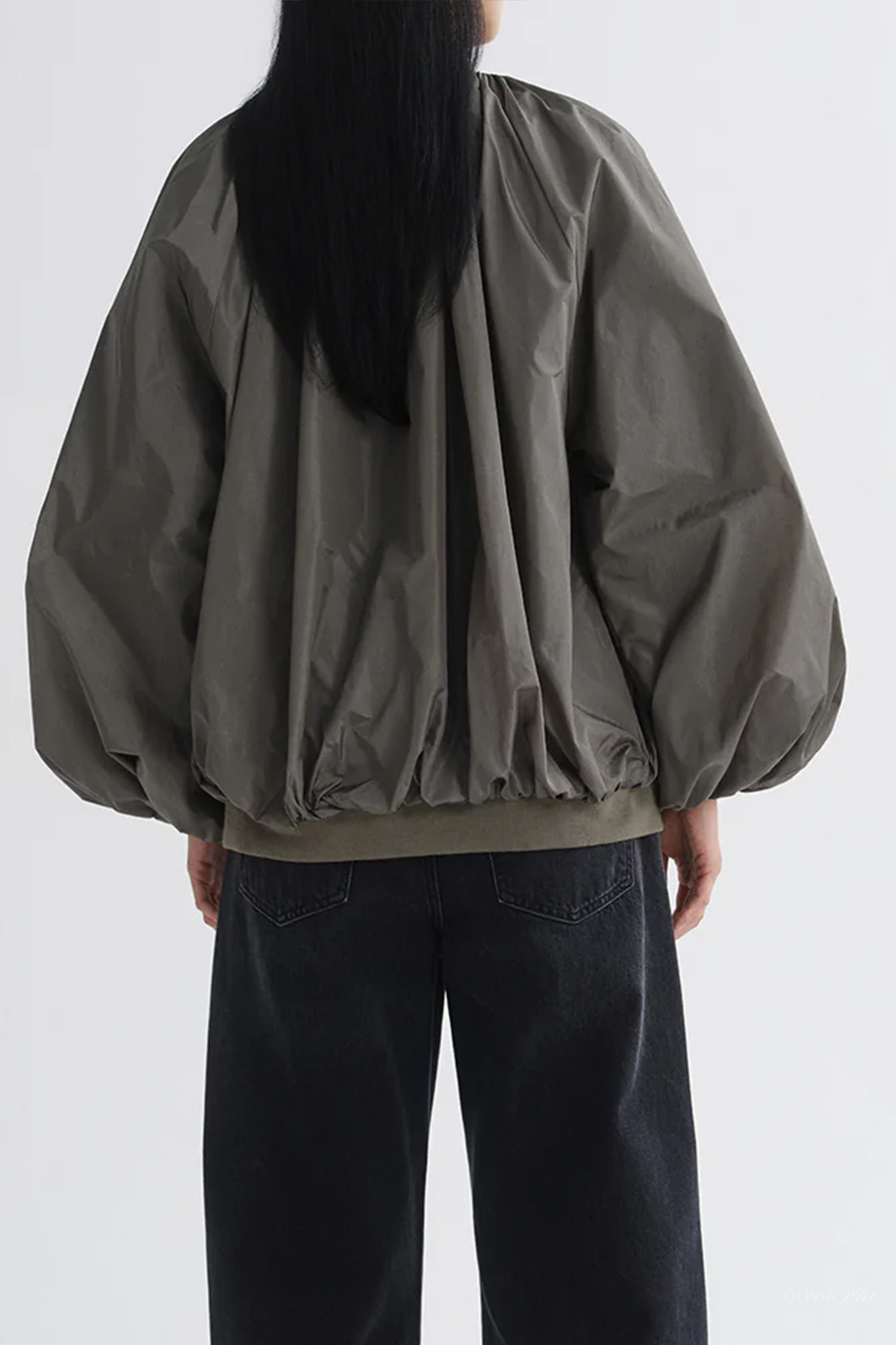 Raffi Bomber Jacket in Fern
