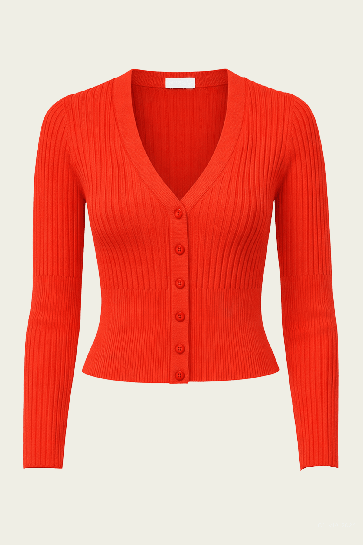 Ailany Cardigan in Lobster - shop - olivia.com