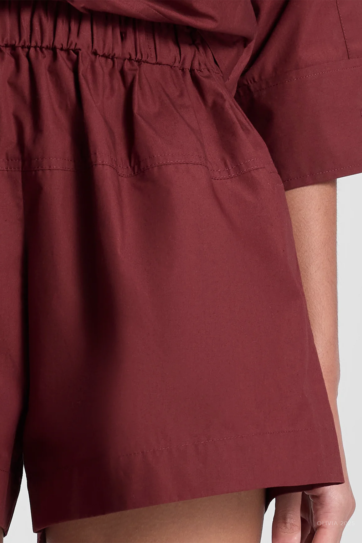 Nate Cotton Short in Dark Bosco