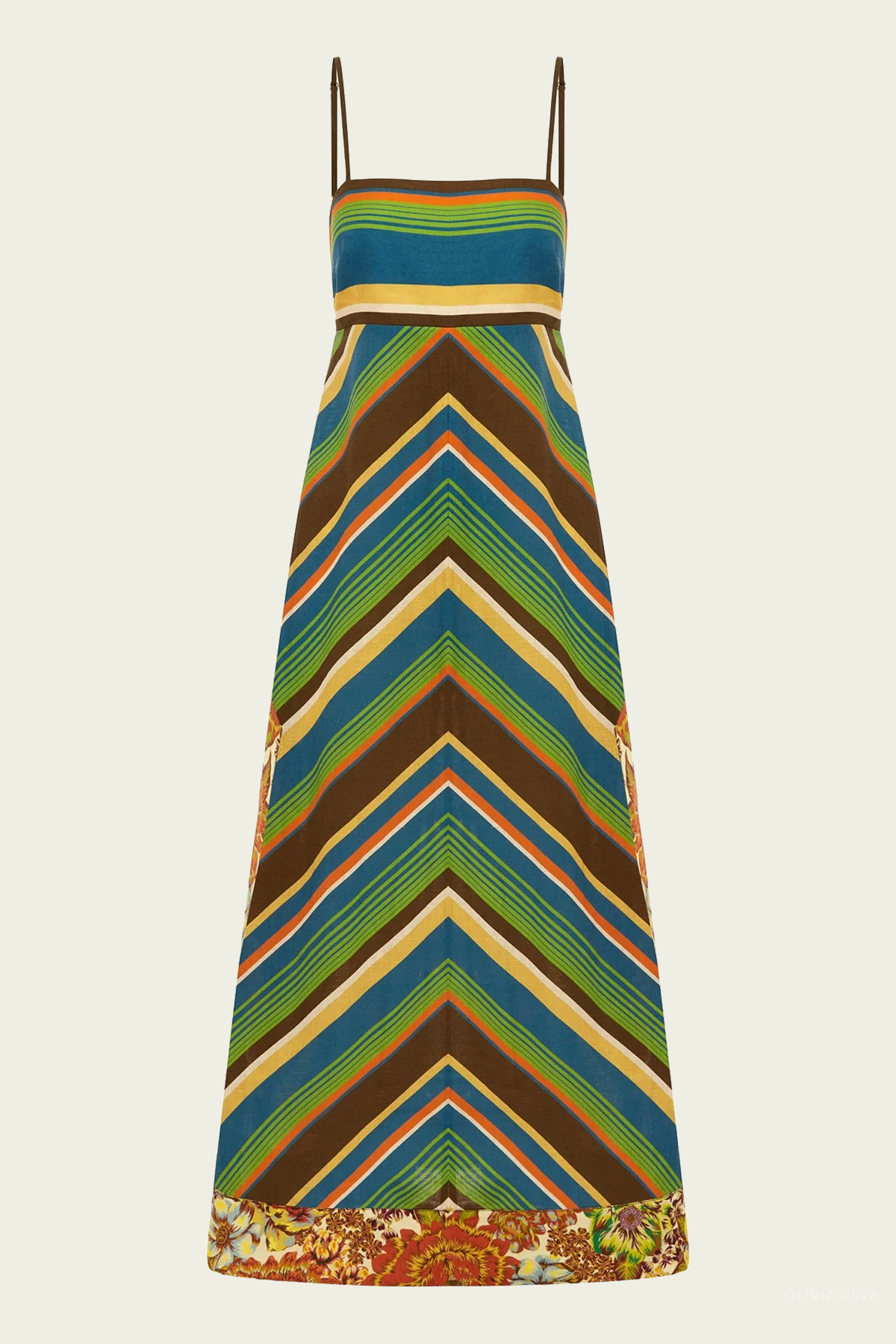 Charlie Day Dress in Multicolor