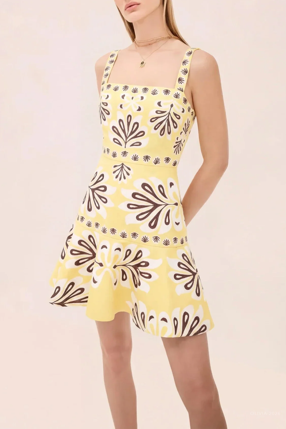 Saverine Dress in Sunlit Bloom