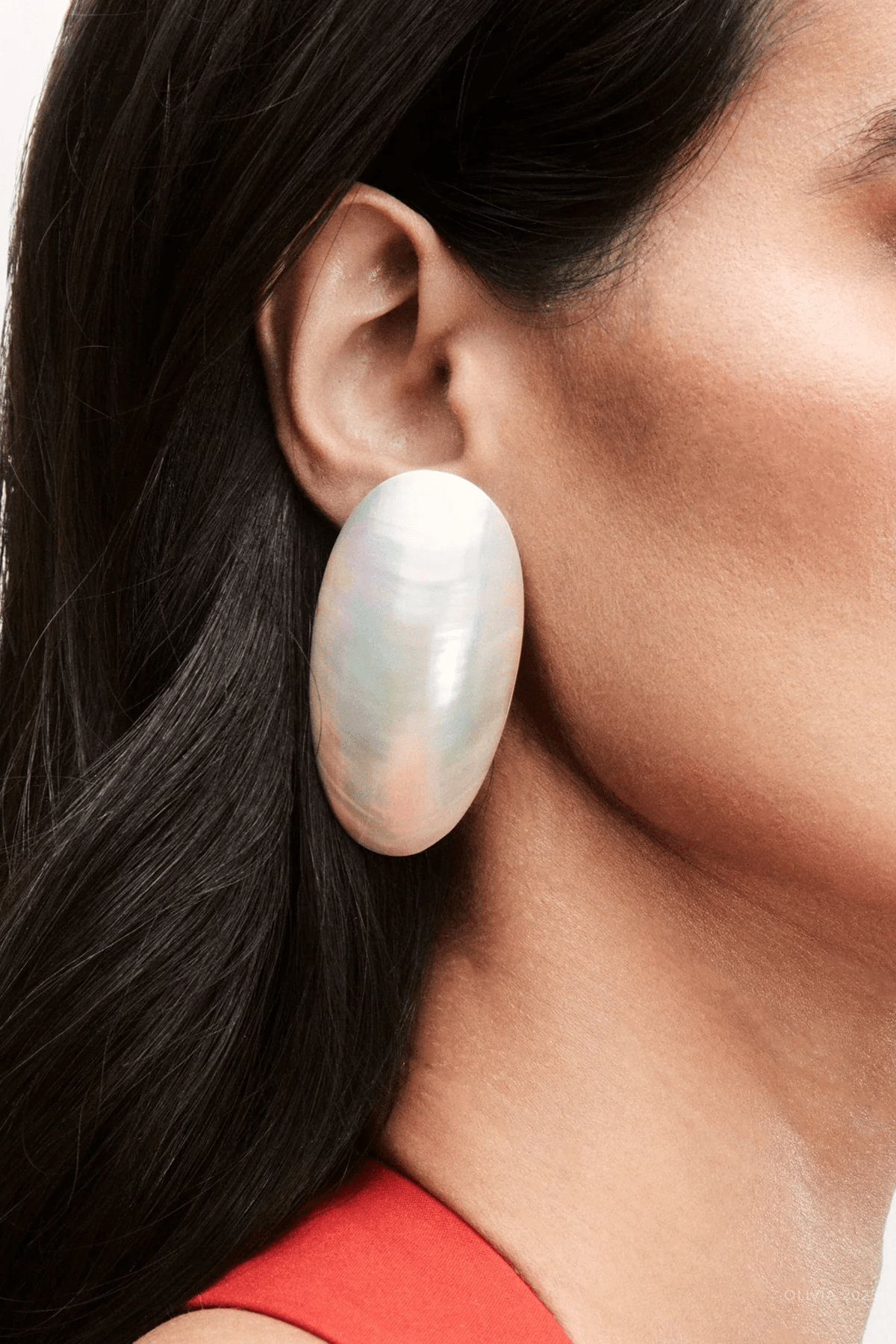 Ambra Earrings in Pearl - shop - olivia.com