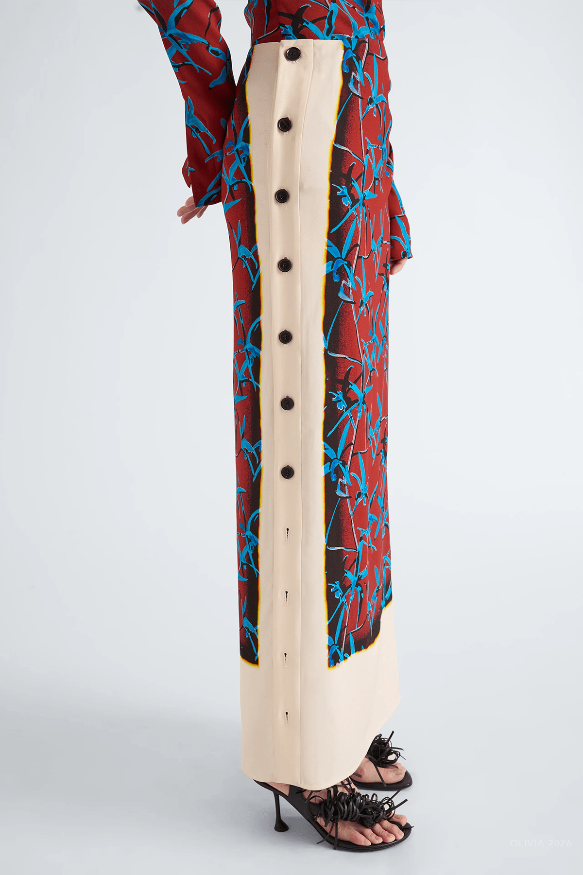 Anais Skirt in Madder Multi - shop-olivia.com