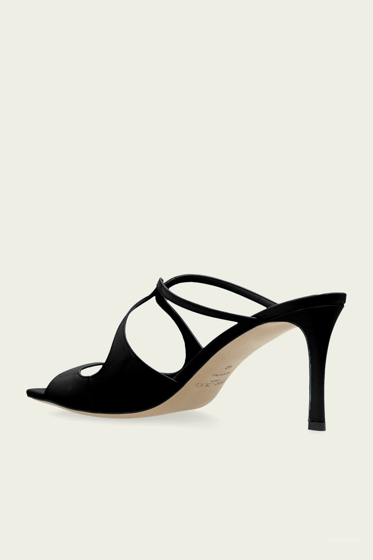 Anise 75 Mules in Black - shop - olivia.com