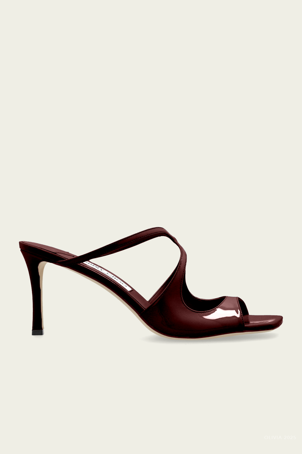 Anise 75 Mules in Deep Merlot - shop - olivia.com