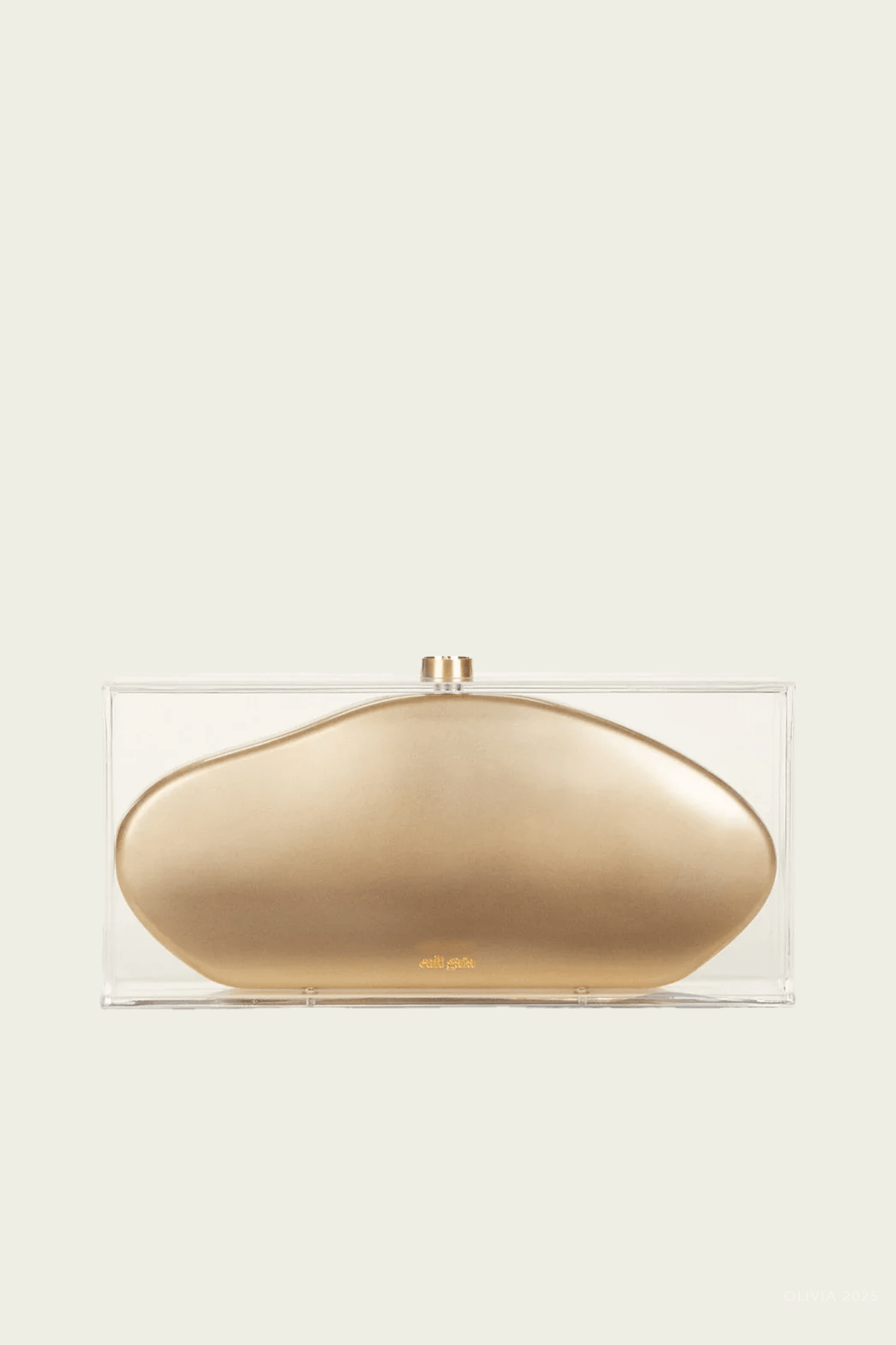 Annika Clutch in Brass - shop - olivia.com
