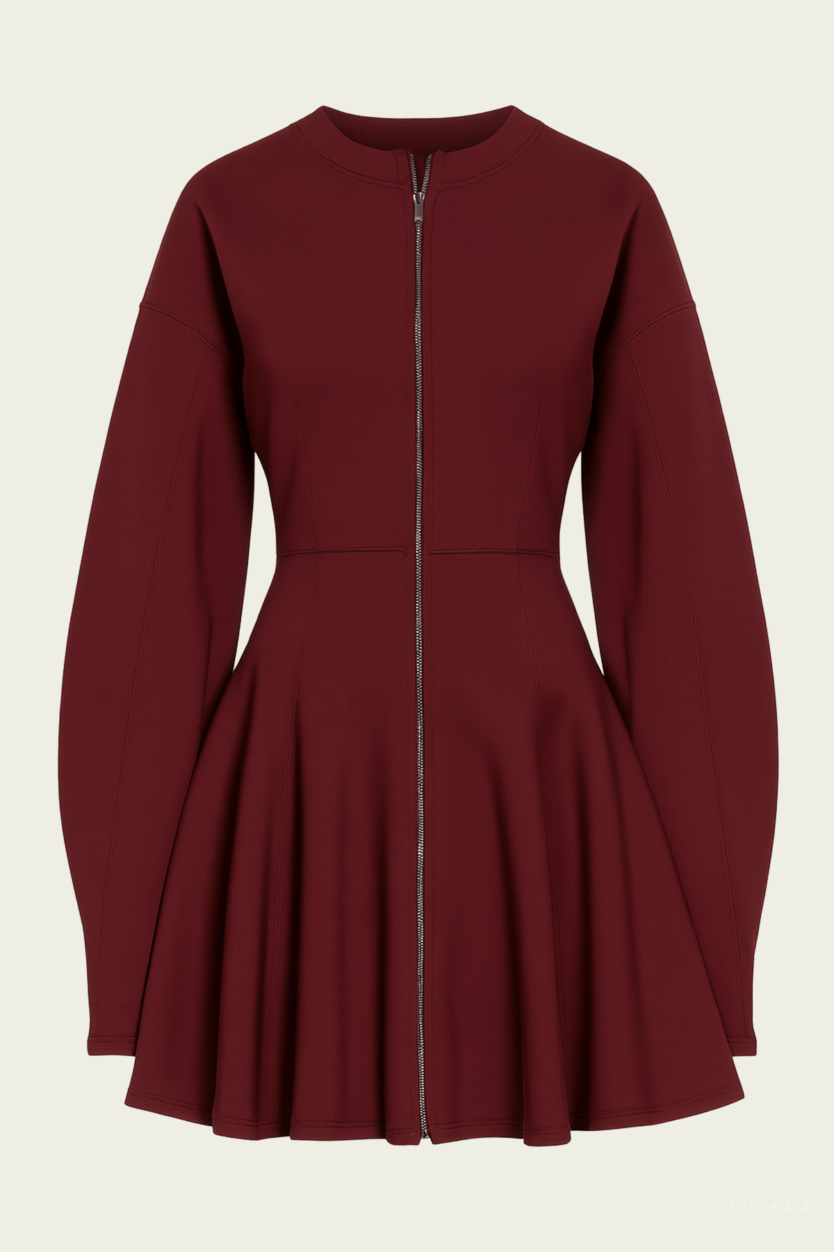 Ansel Mini Dress in Mahogany - shop - olivia.com