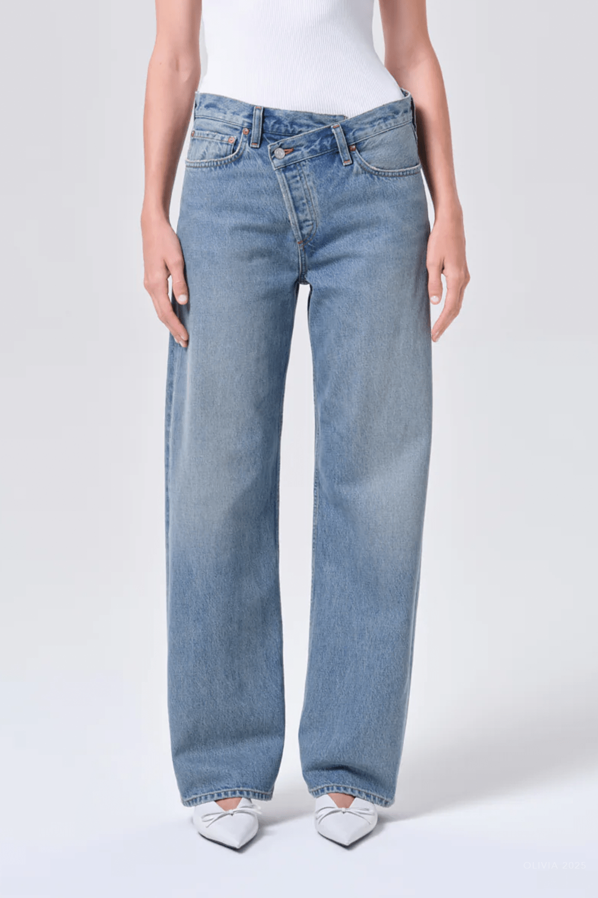 Arc Criss Cross Jean in Conclusion - shop - olivia.com