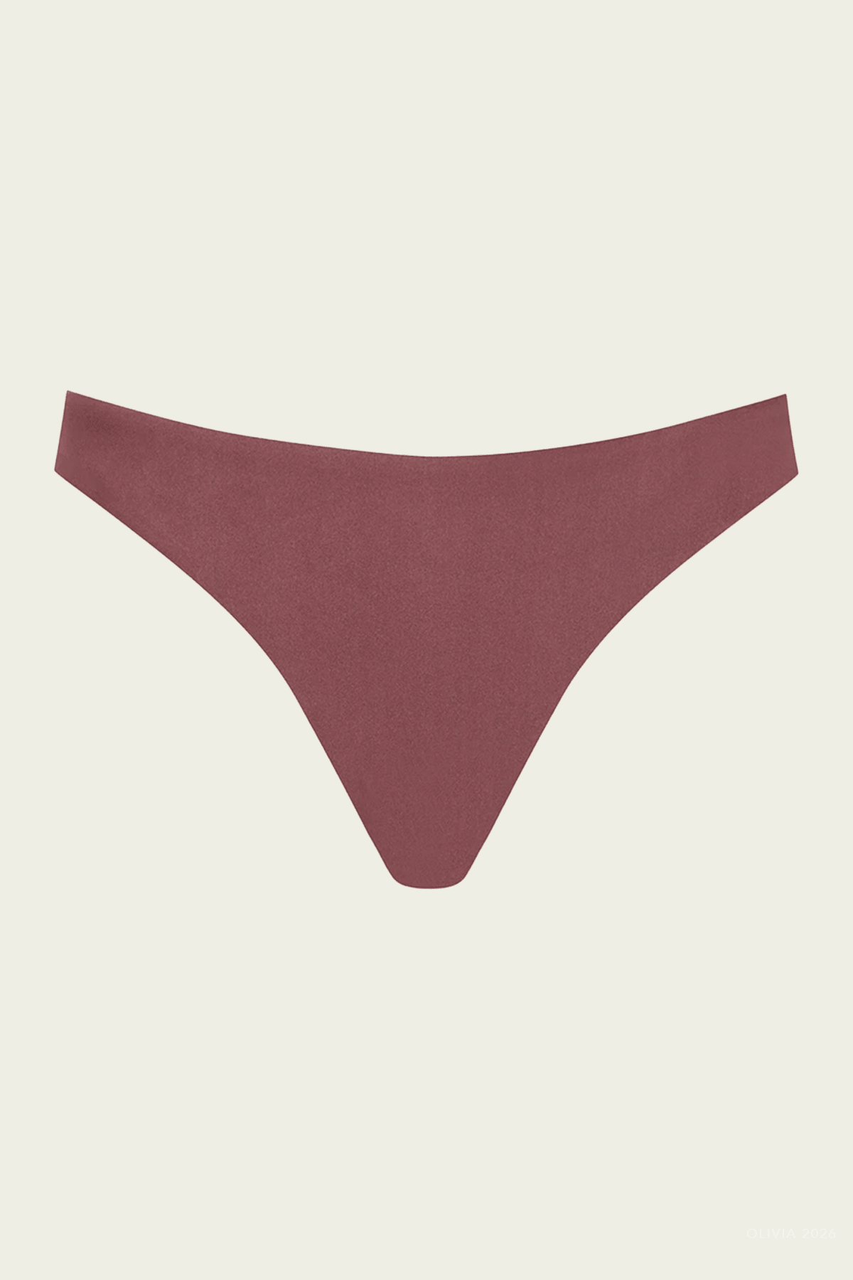 Aster Scoop Bikini Pant in Vintage Mauve - shop - olivia.com