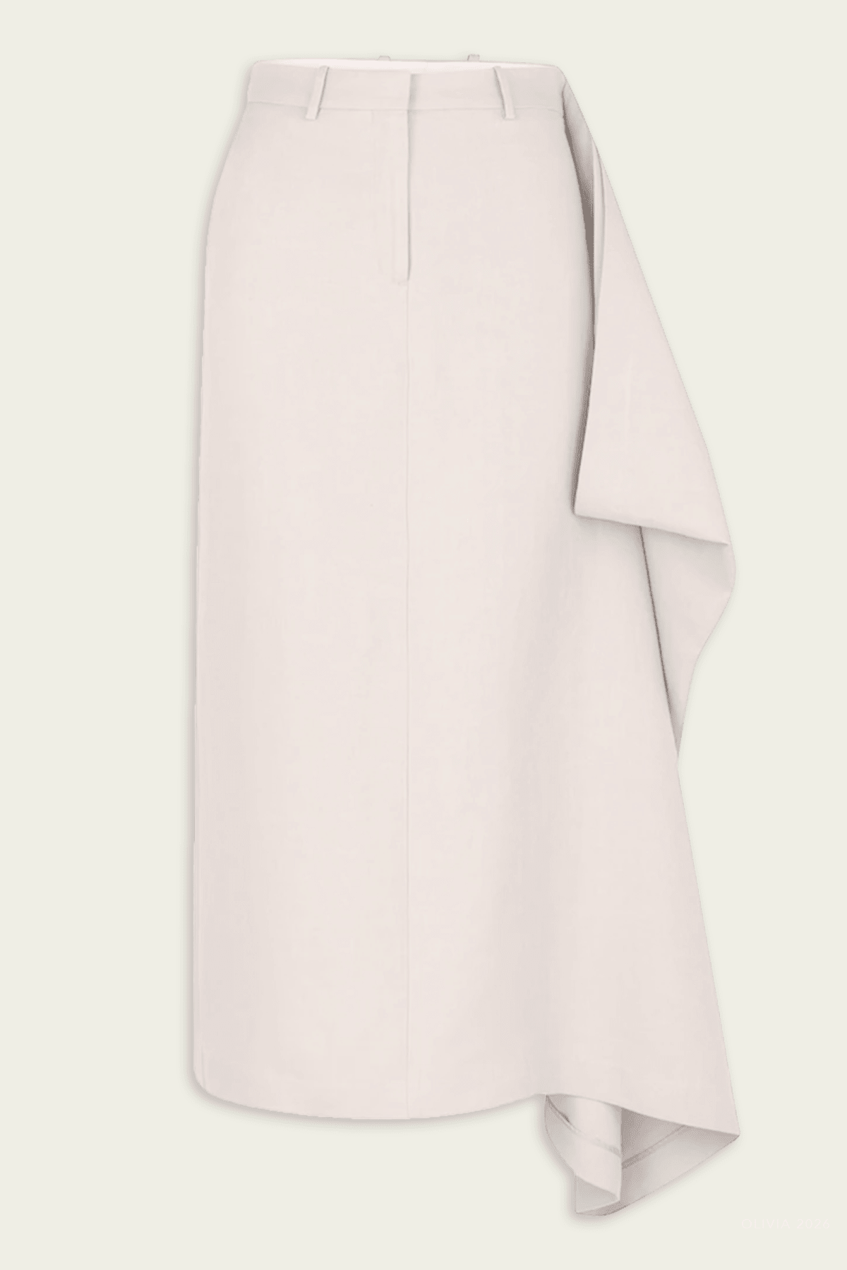 Augusta Skirt in Ivory - shop - olivia.com