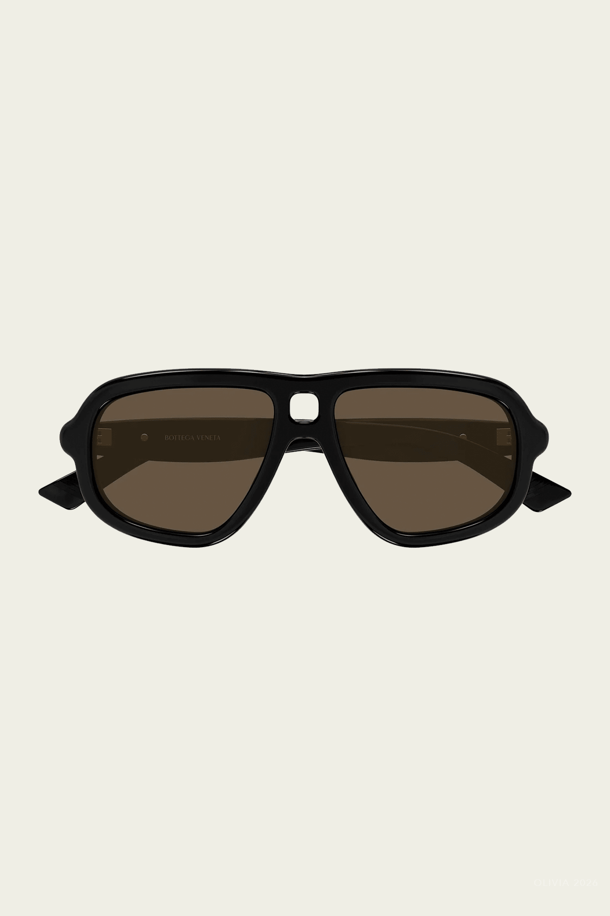 Aviator Bold Sunglasses in Black - shop-olivia.com