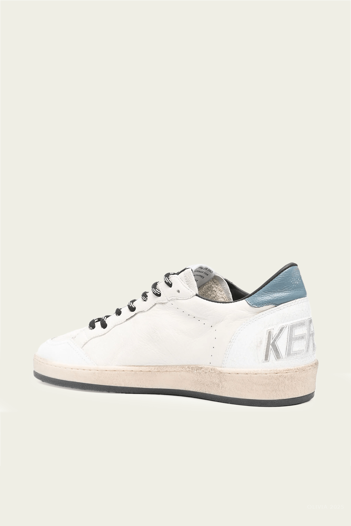 Ball - Star White Honey Leather Men Sneaker - shop - olivia.com