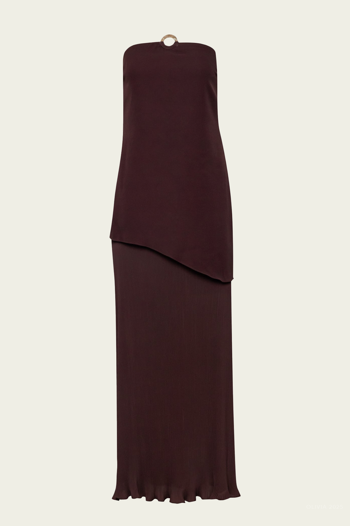 Gaia Maxi Dress in Cocoa