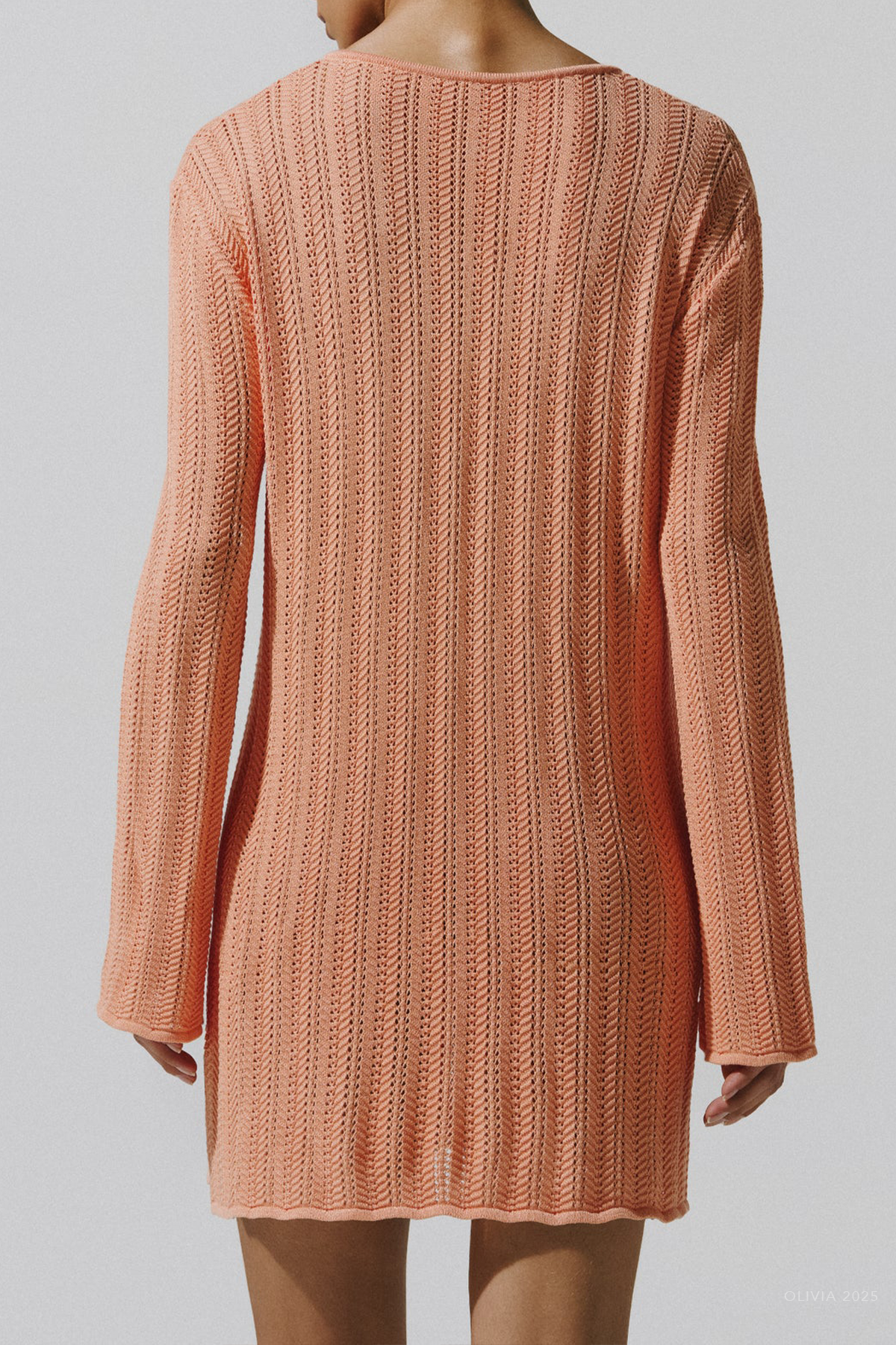 Mamu Mini Dress in Peach