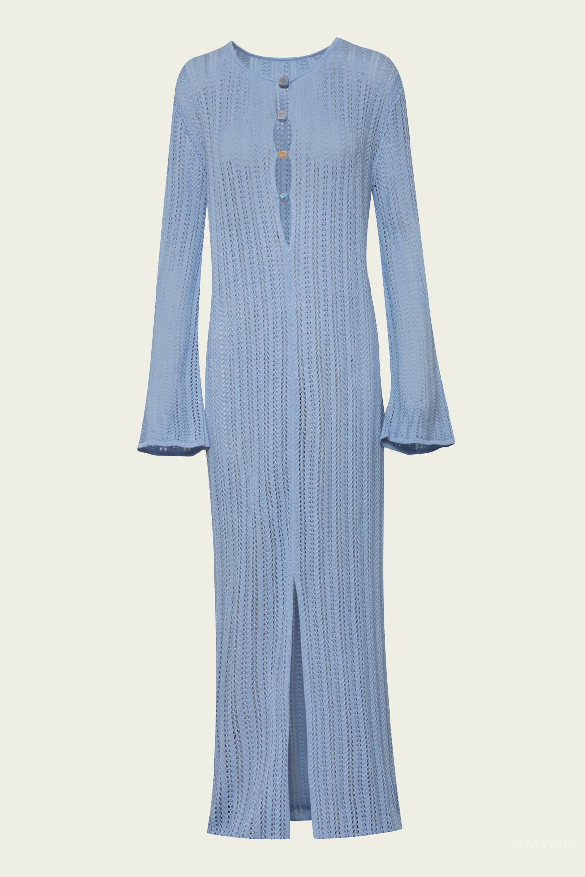 Mamu Maxi Dress in Baby Blue