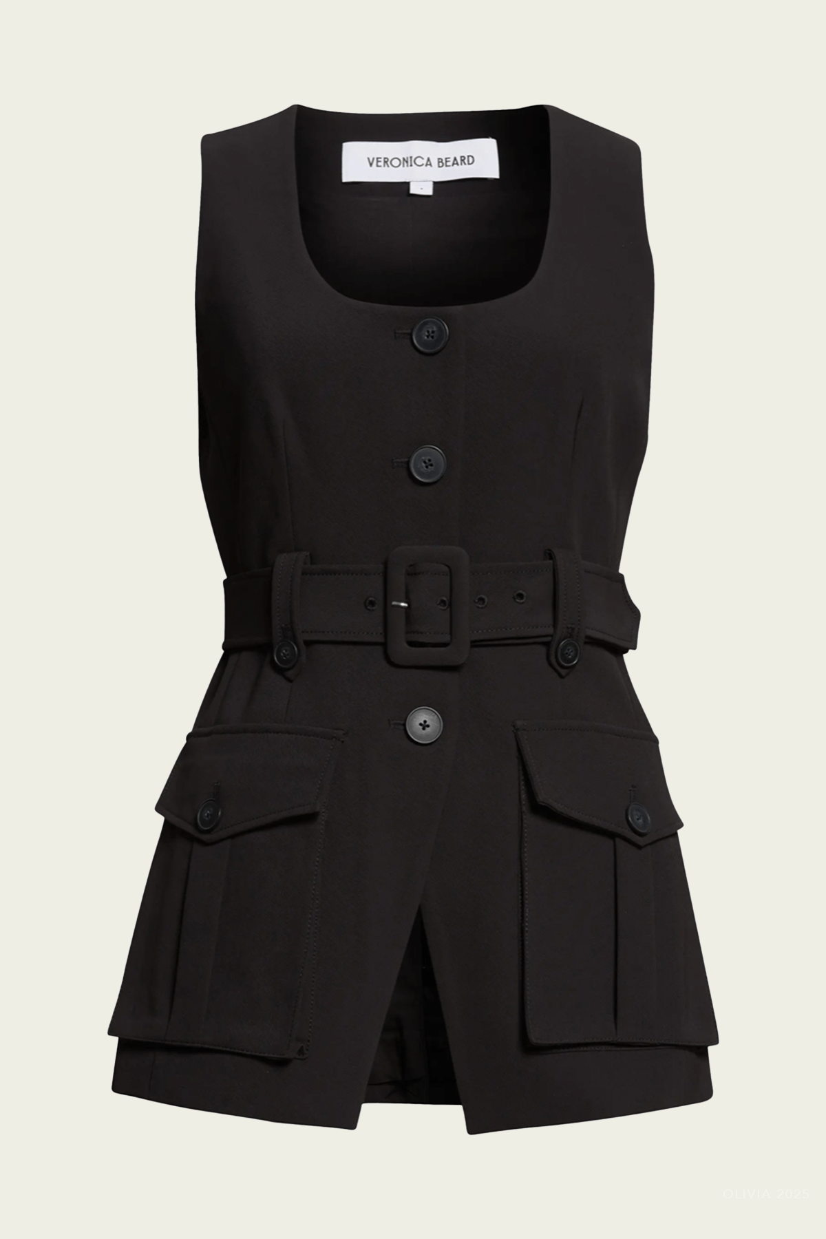 Becker Vest in Black - shop - olivia.com