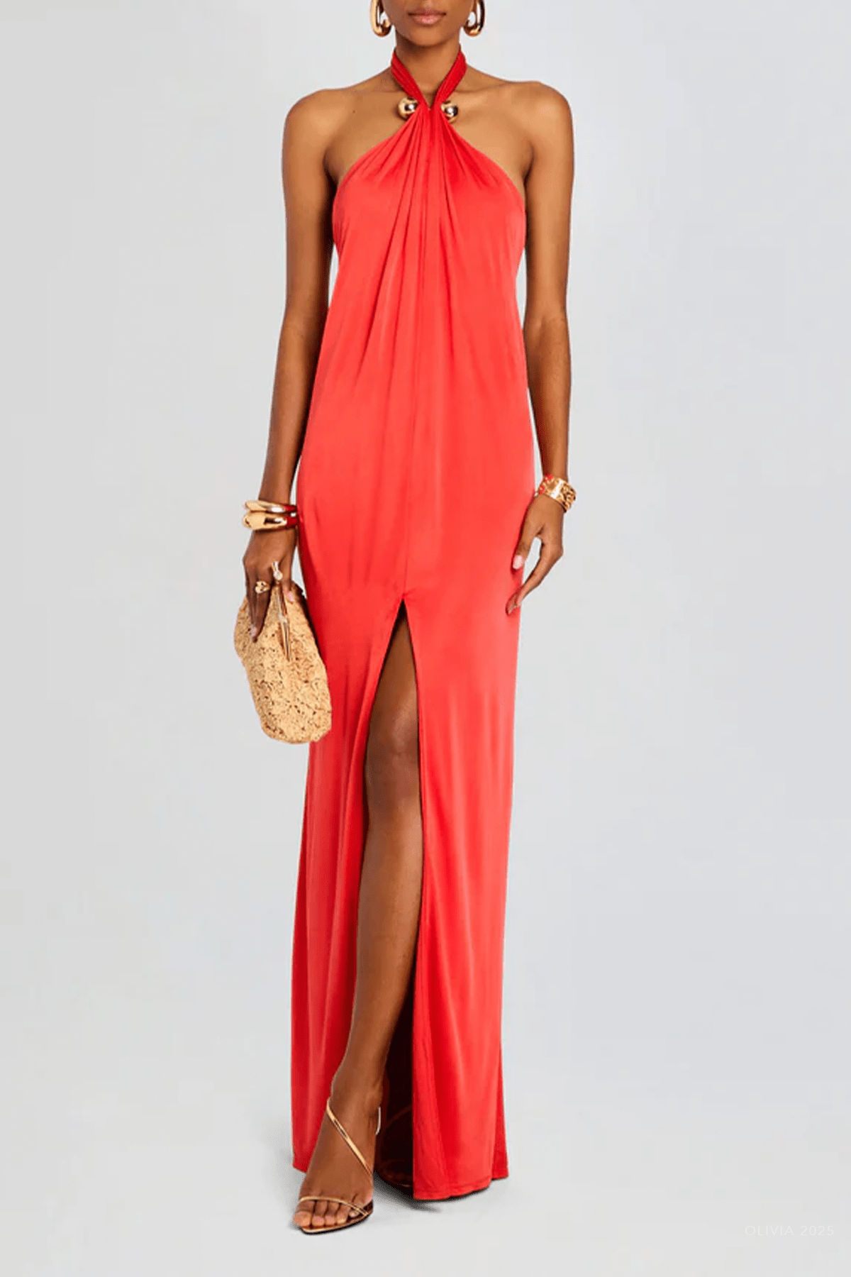 Becs Dress in Geranium - shop - olivia.com