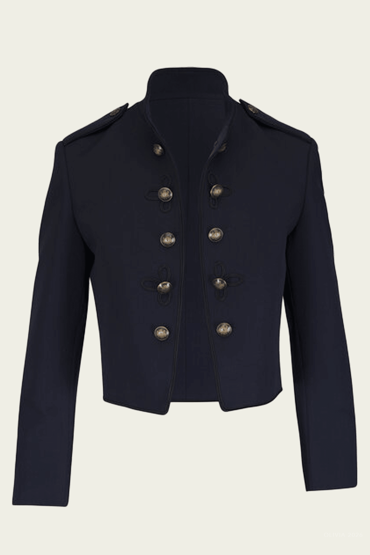 Betsy Jacket in Midnight - shop - olivia.com