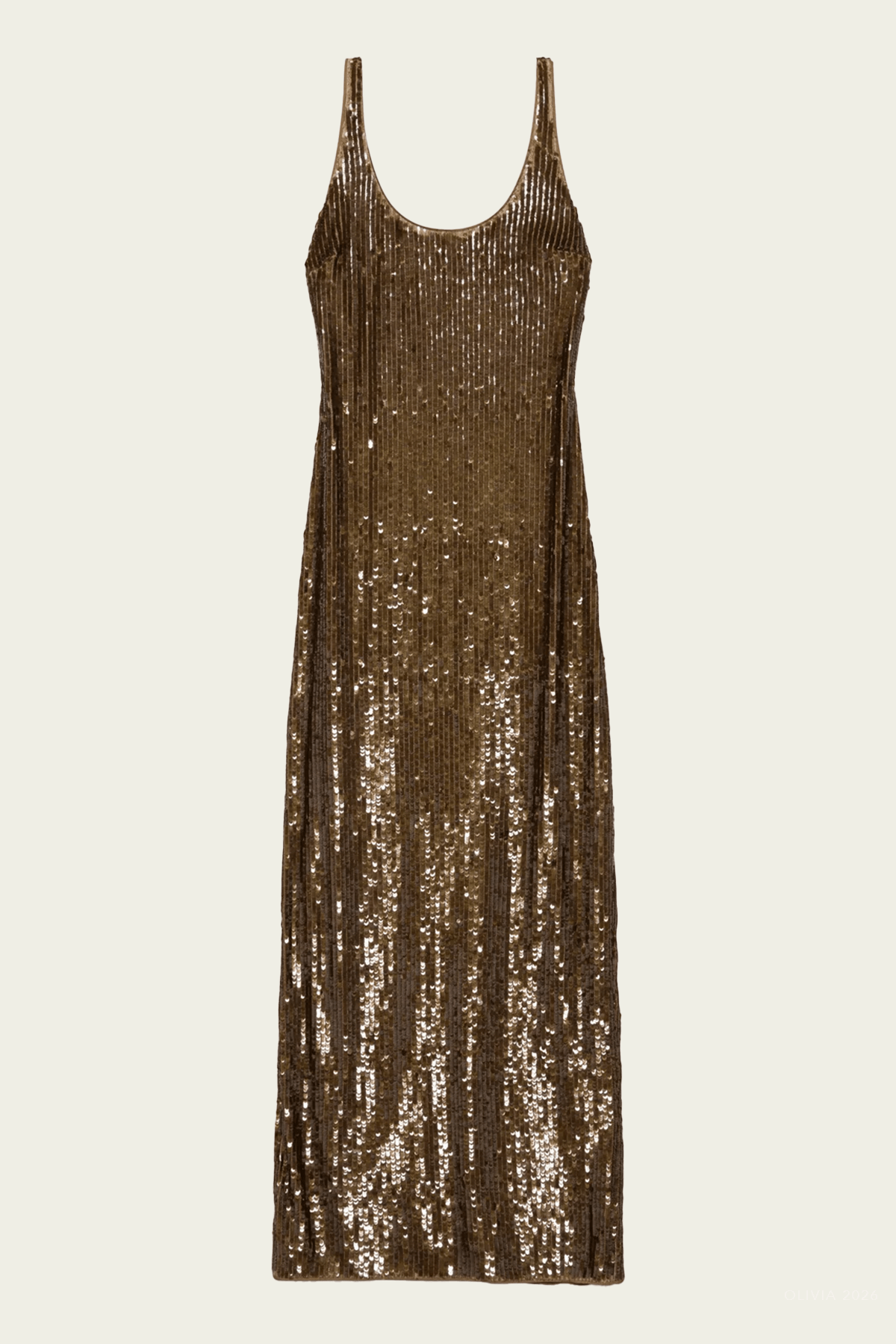 Bex Embellished Maxi Dress in Ochre - shop-olivia.com