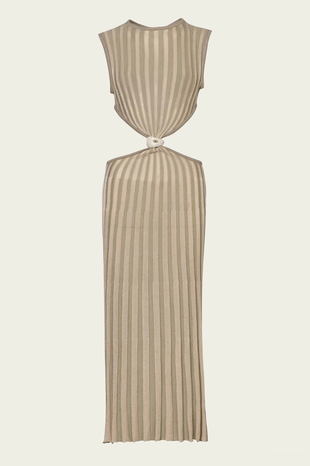 Blade Dress in Marble Ivory - shop - olivia.com