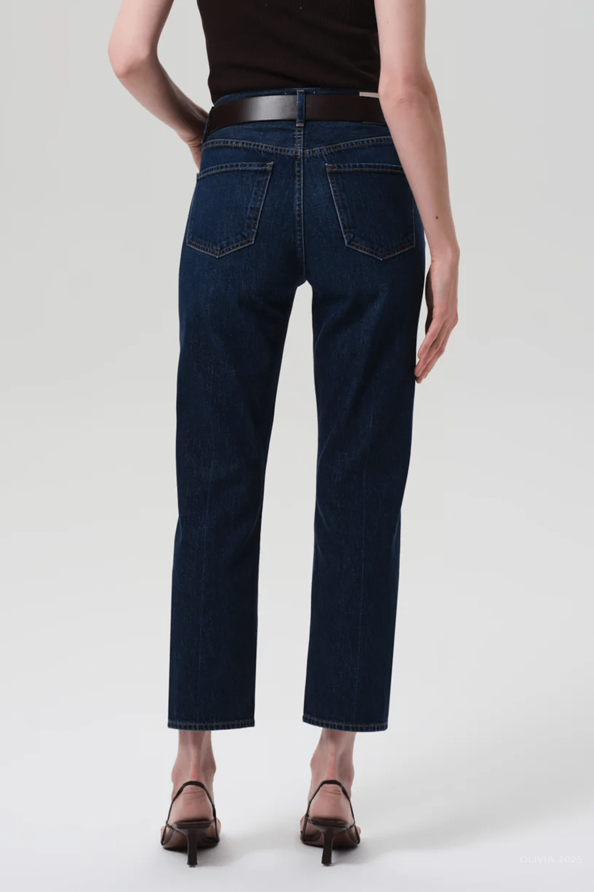 Blaine High Rise Straight in Medina - shop - olivia.com