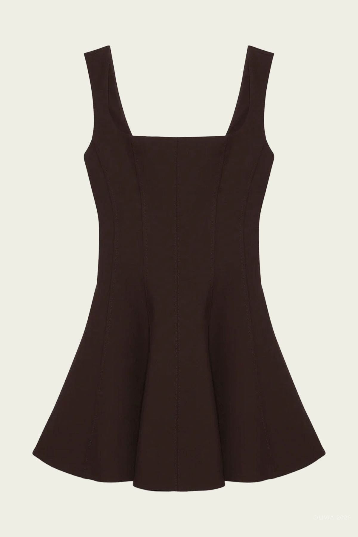 Bronte Mini Dress in Chocolate - shop - olivia.com