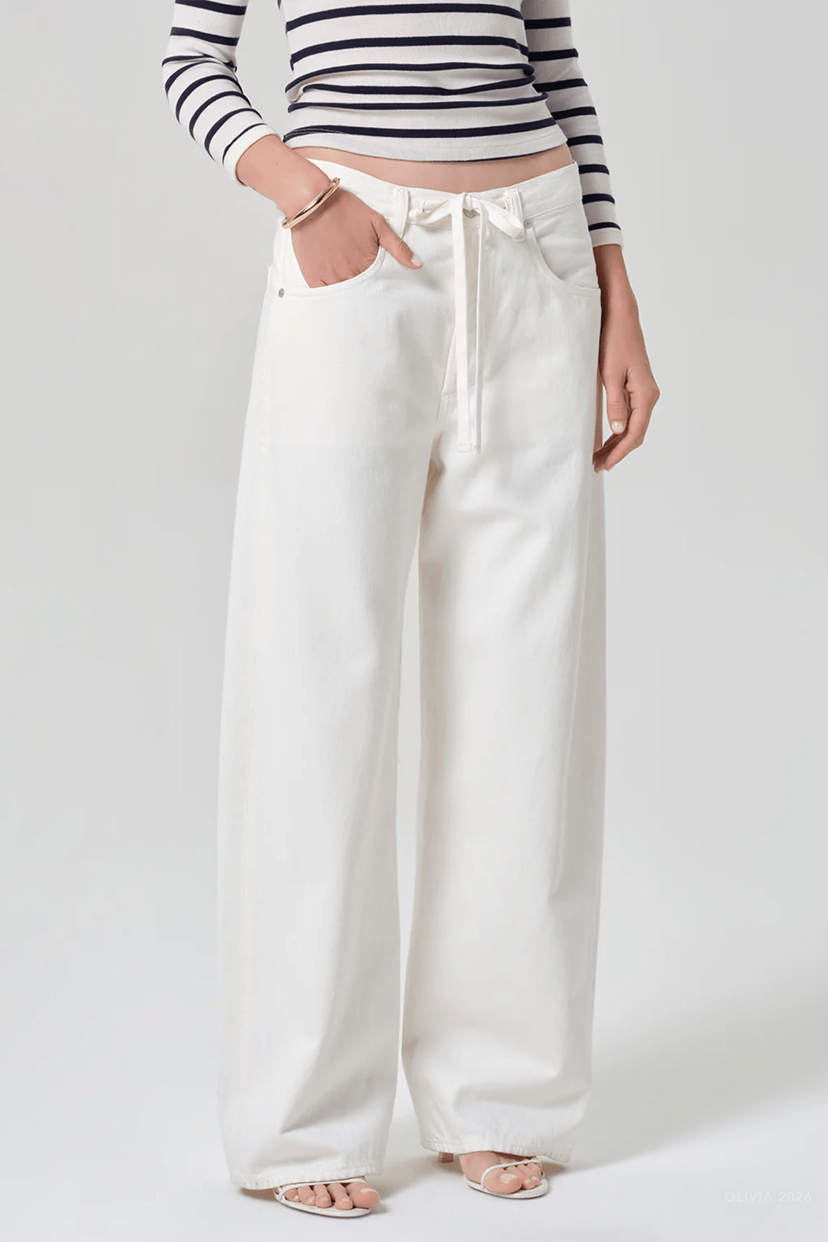 Brynn Drawstring Trouser in Pashmina - shop - olivia.com