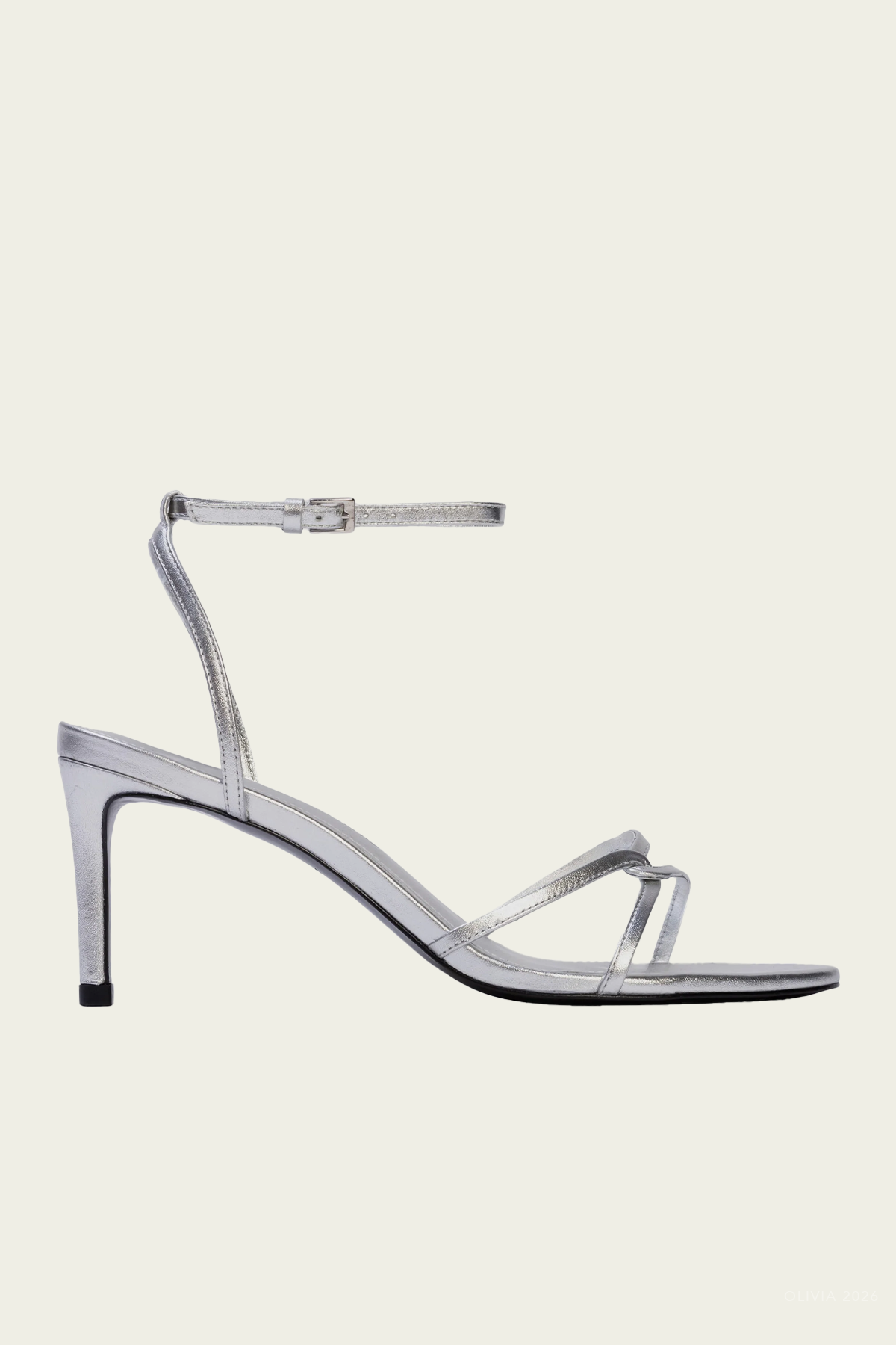 Miley 70 Sandal in Silver Metallic