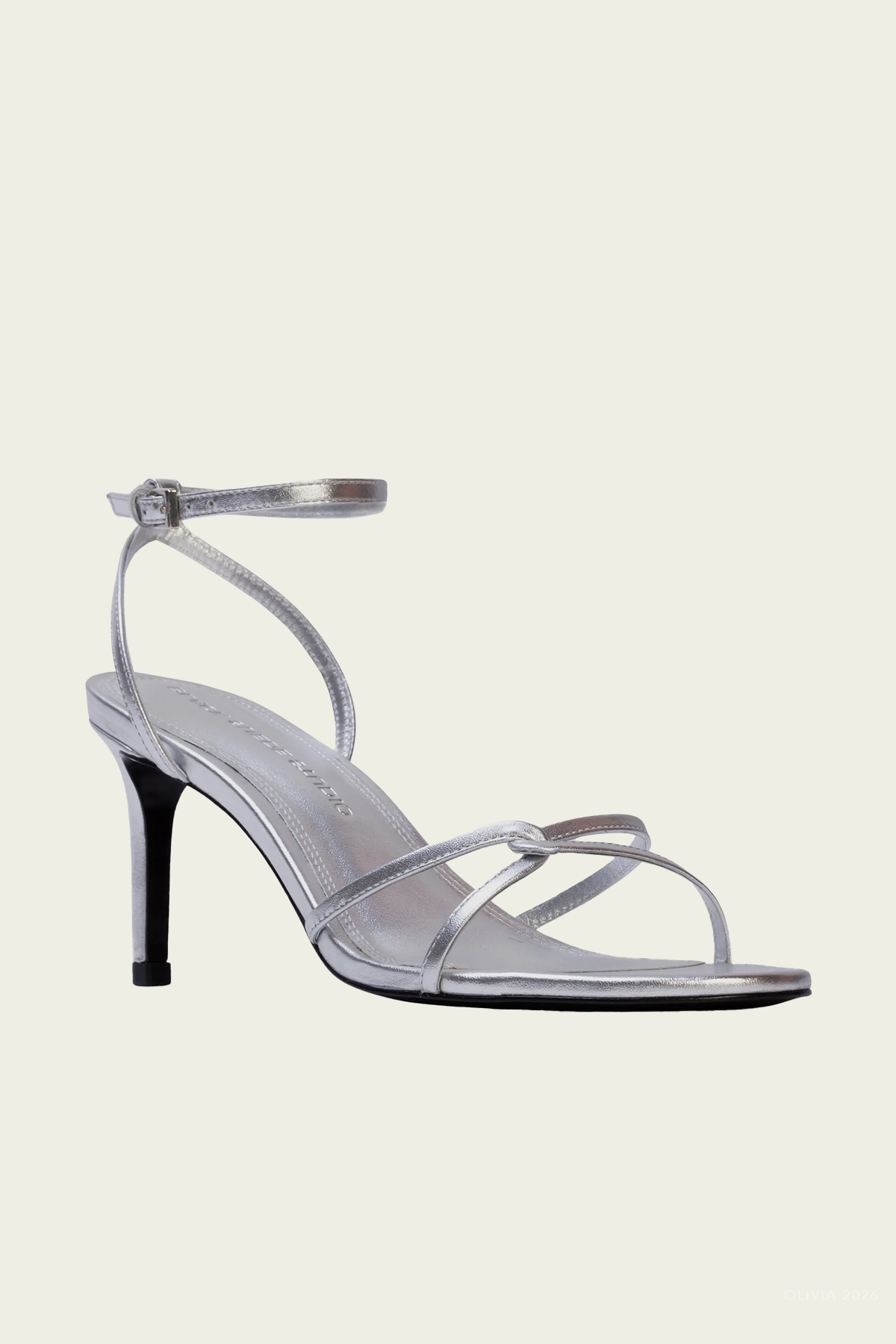 Miley 70 Sandal in Silver Metallic