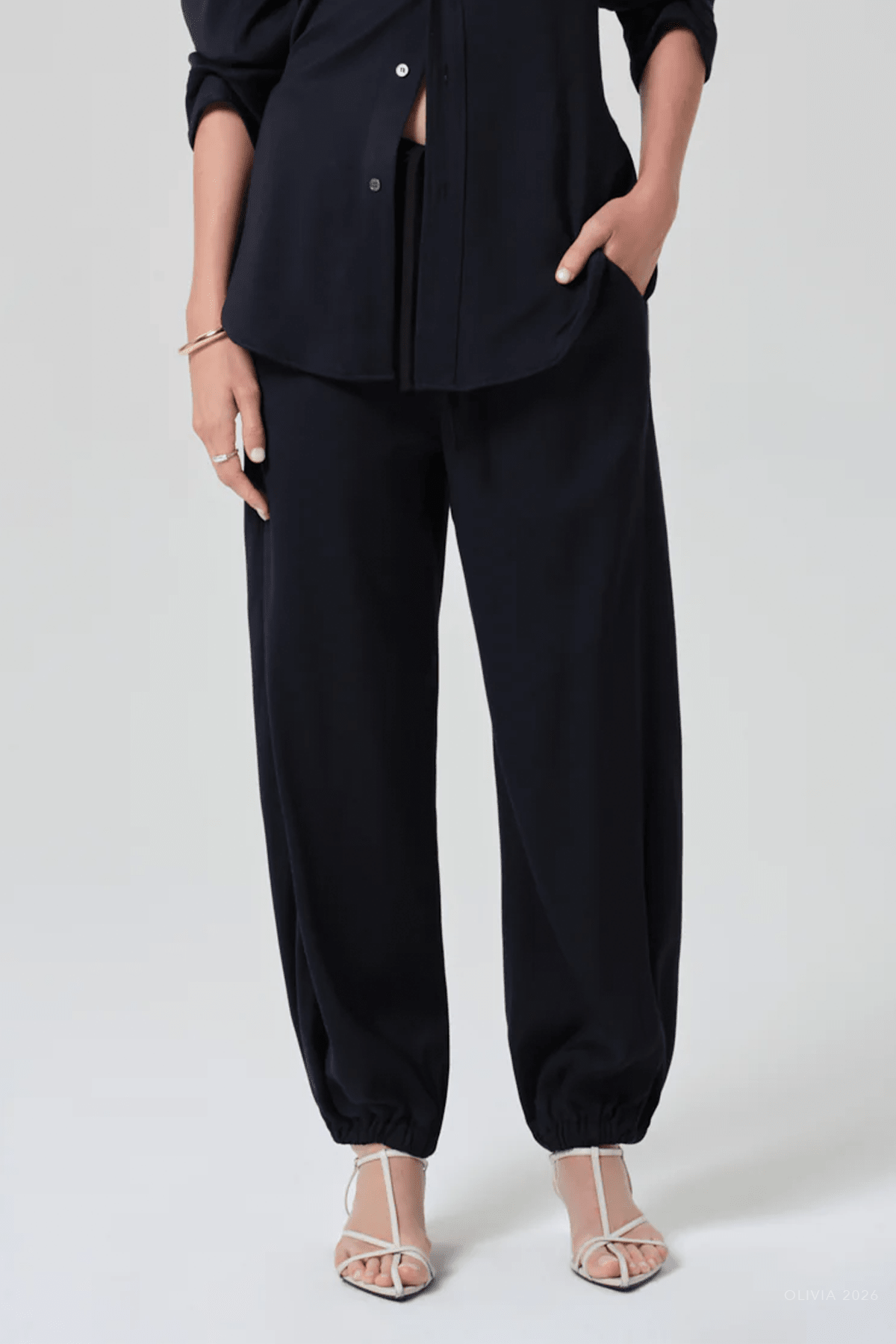 Bubble Pull On in Navy - shop - olivia.com