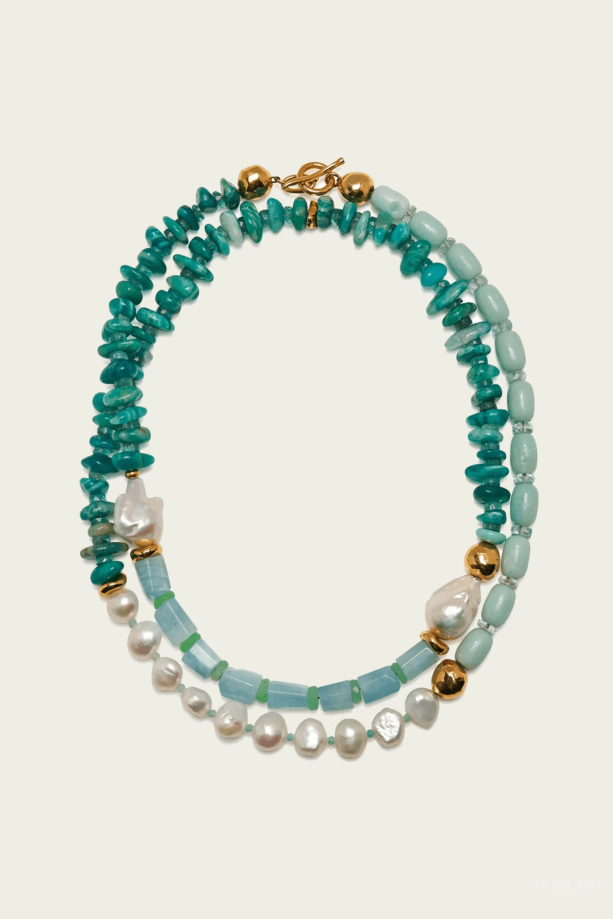 Cabana Necklace in Calder Garden - shop-olivia.com