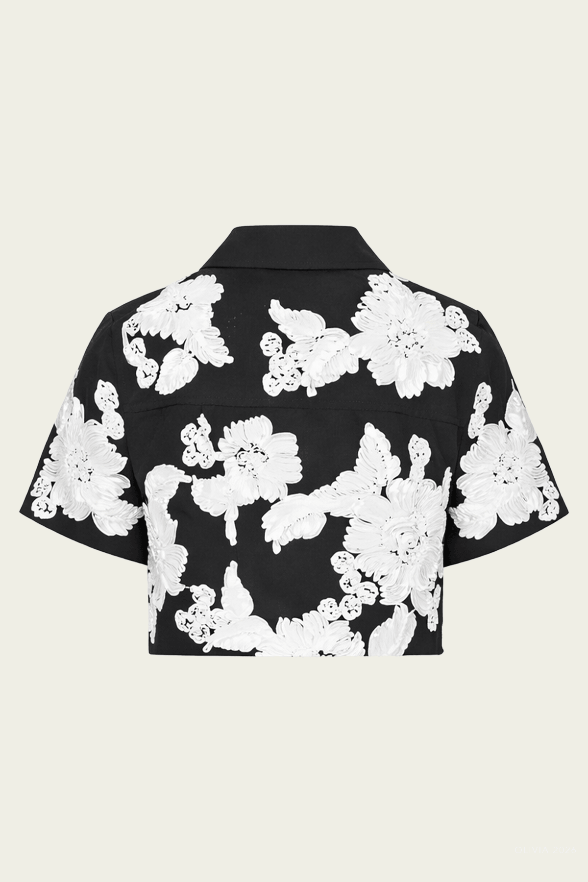 Callie Camp Shirt in Black Multi - shop - olivia.com