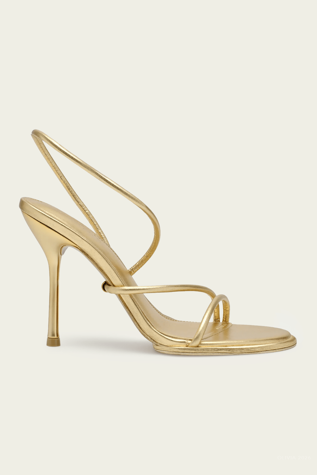 Candace Sandal in Brass - shop - olivia.com