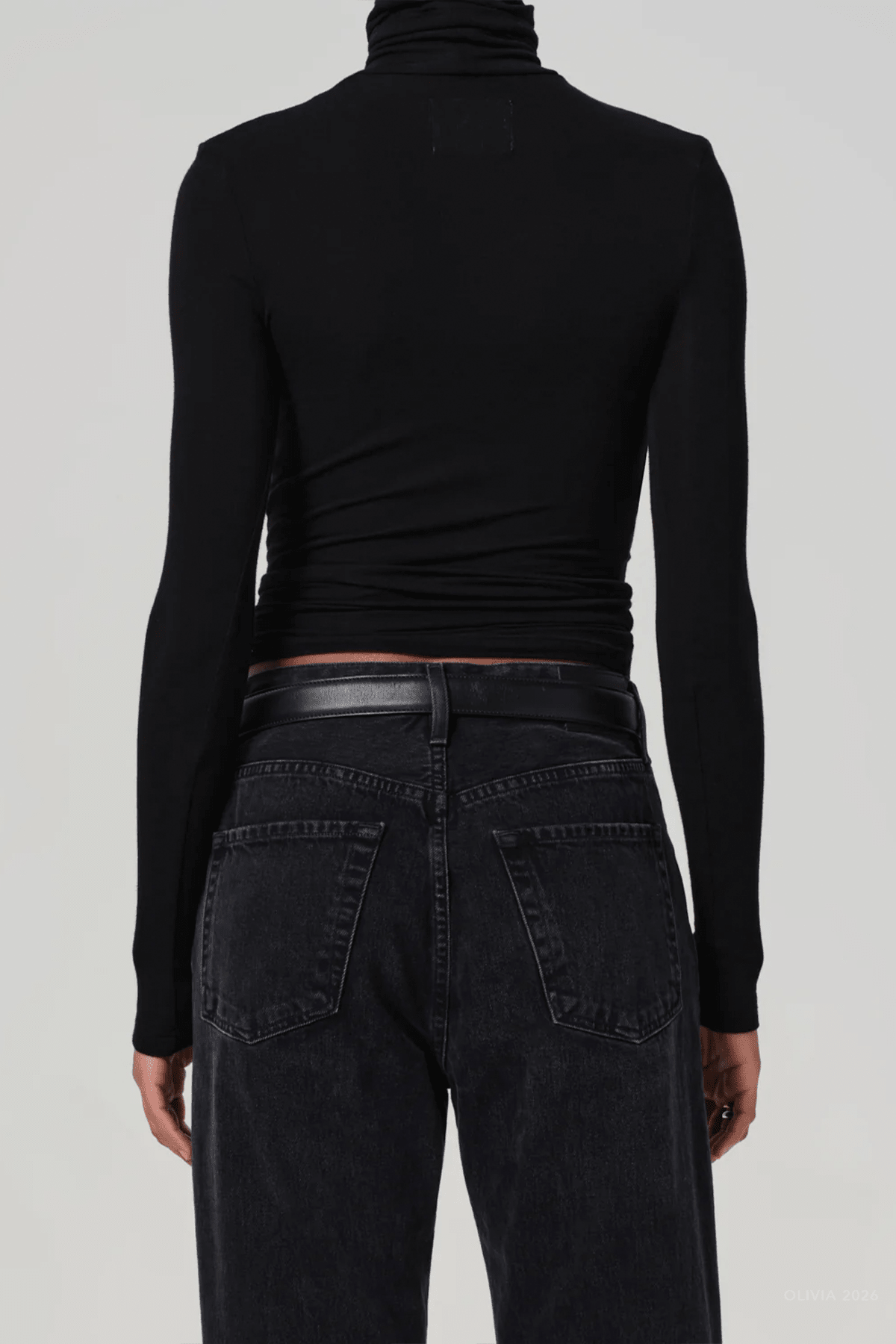 Caradene Turtleneck in Black - shop-olivia.com
