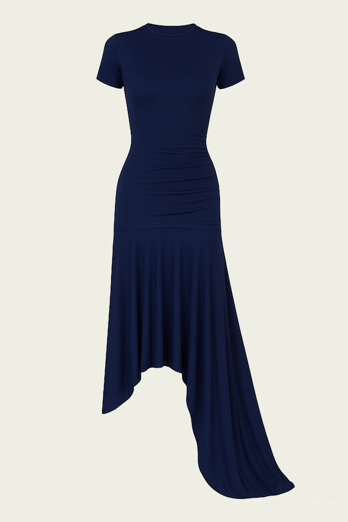 Cardozo Dress in Navy Blue - shop - olivia.com