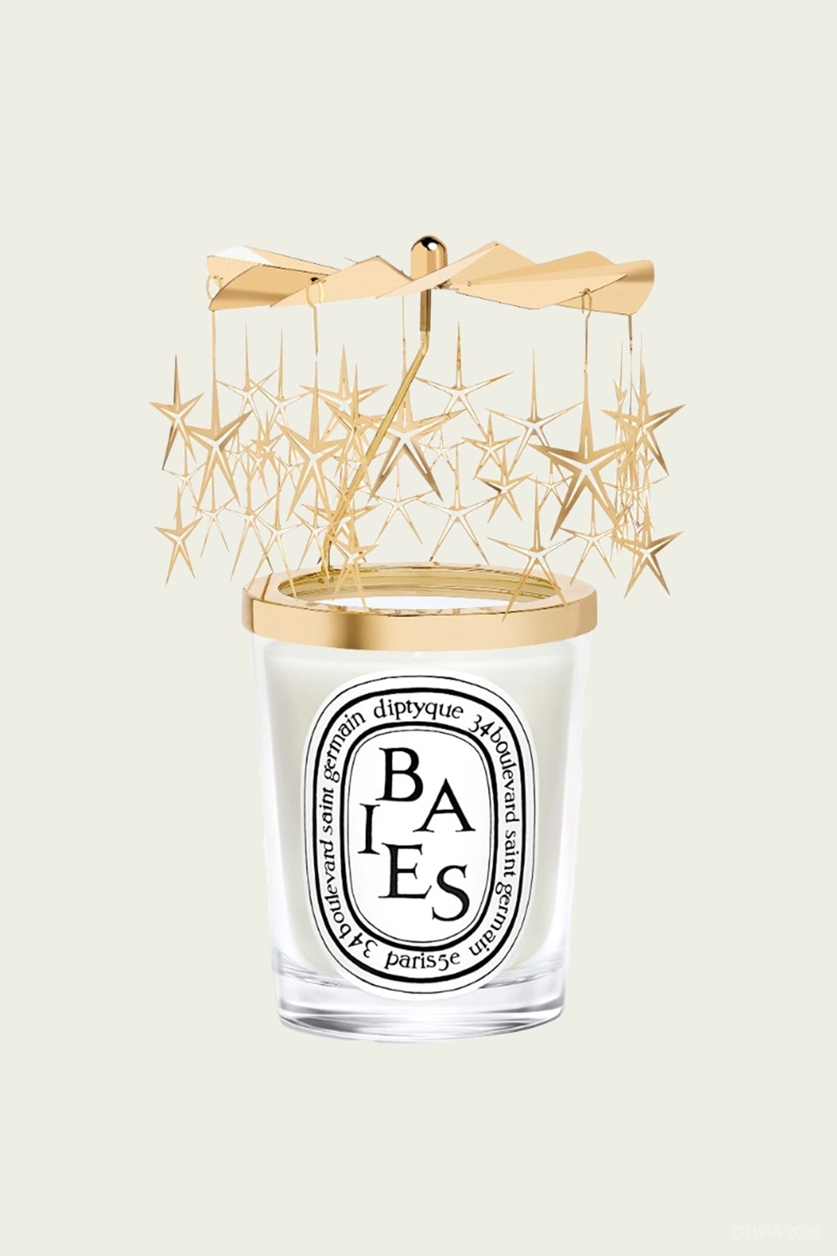 Carousel Set with Baies 190g Candle - Holiday Edition 2024