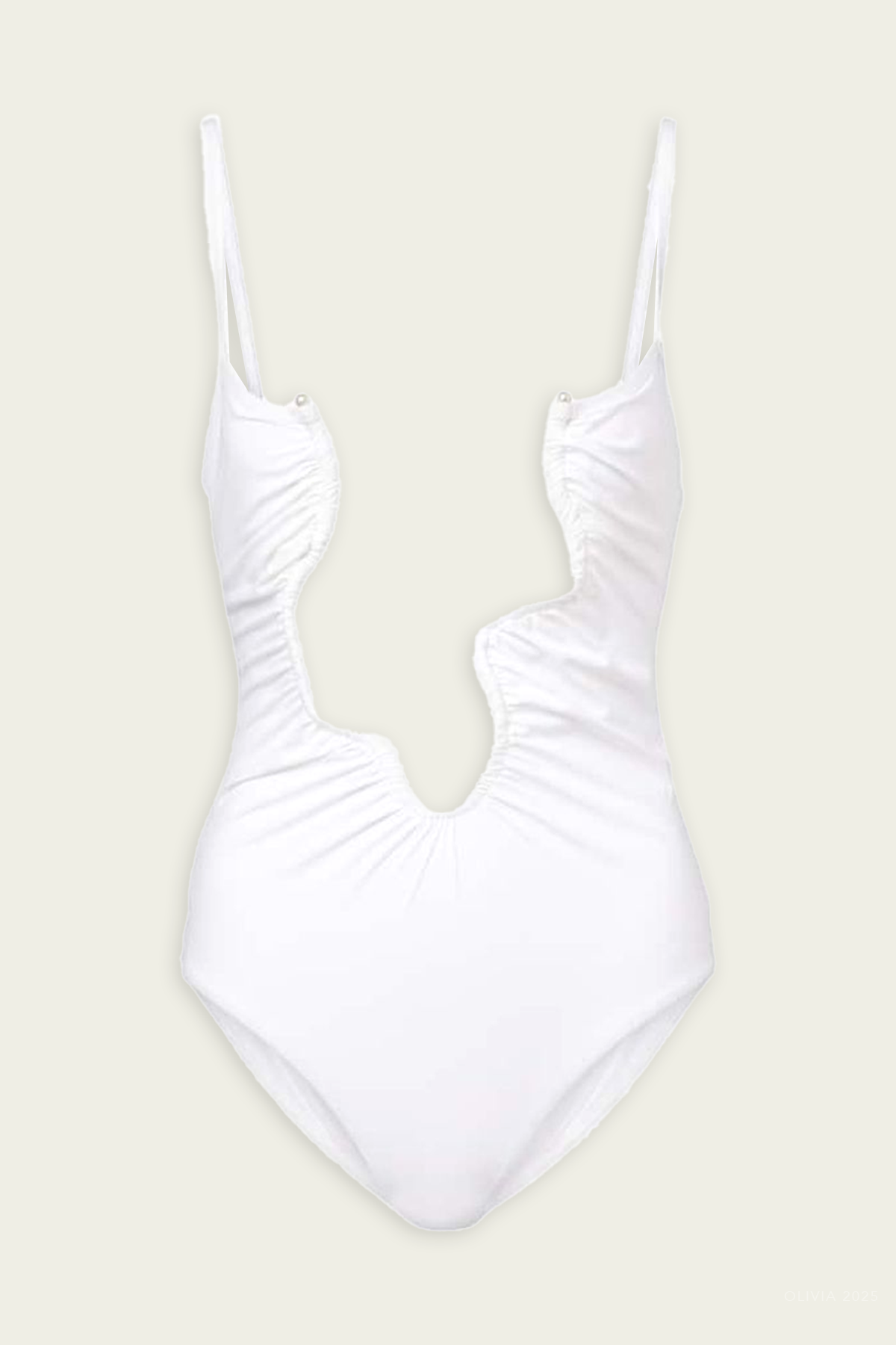 Salacia One-Piece Swimsuit in White