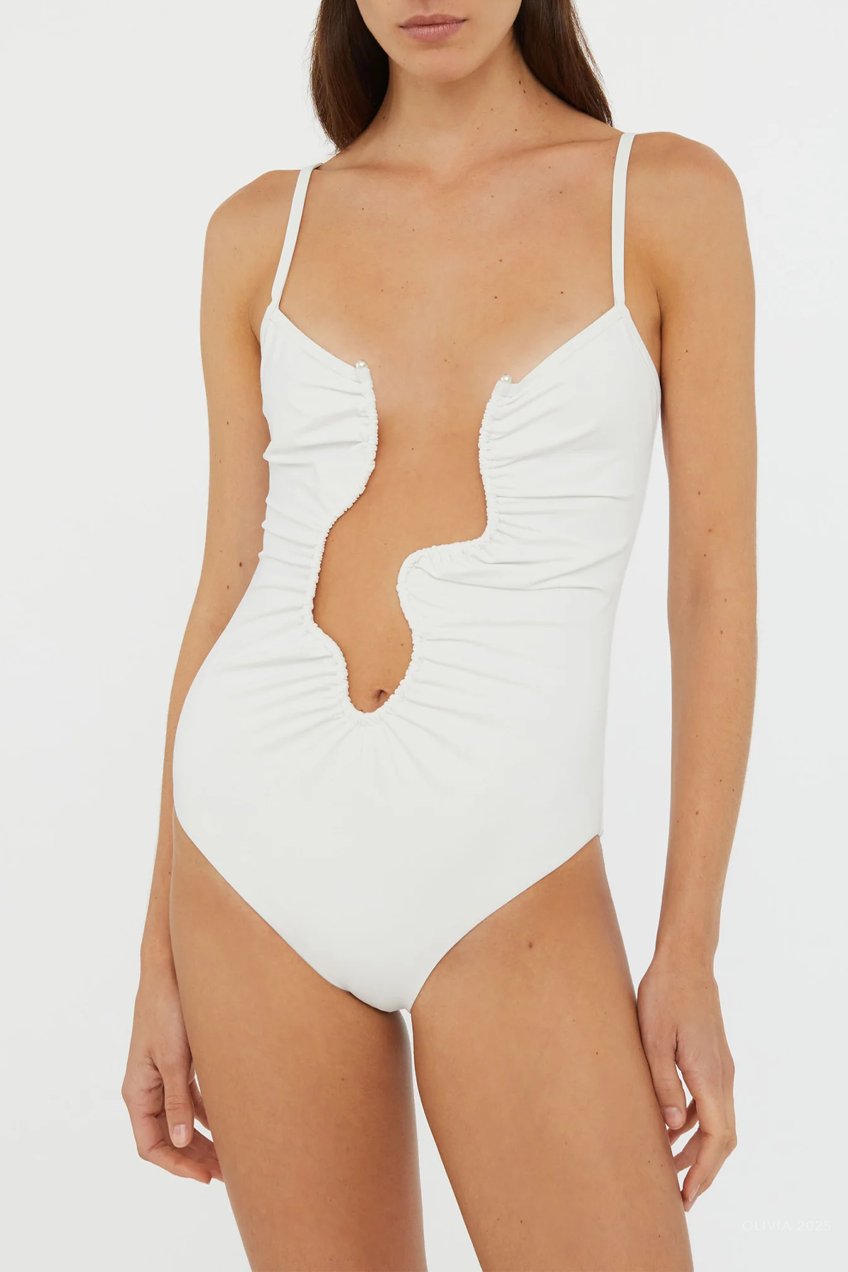 Salacia One-Piece Swimsuit in White
